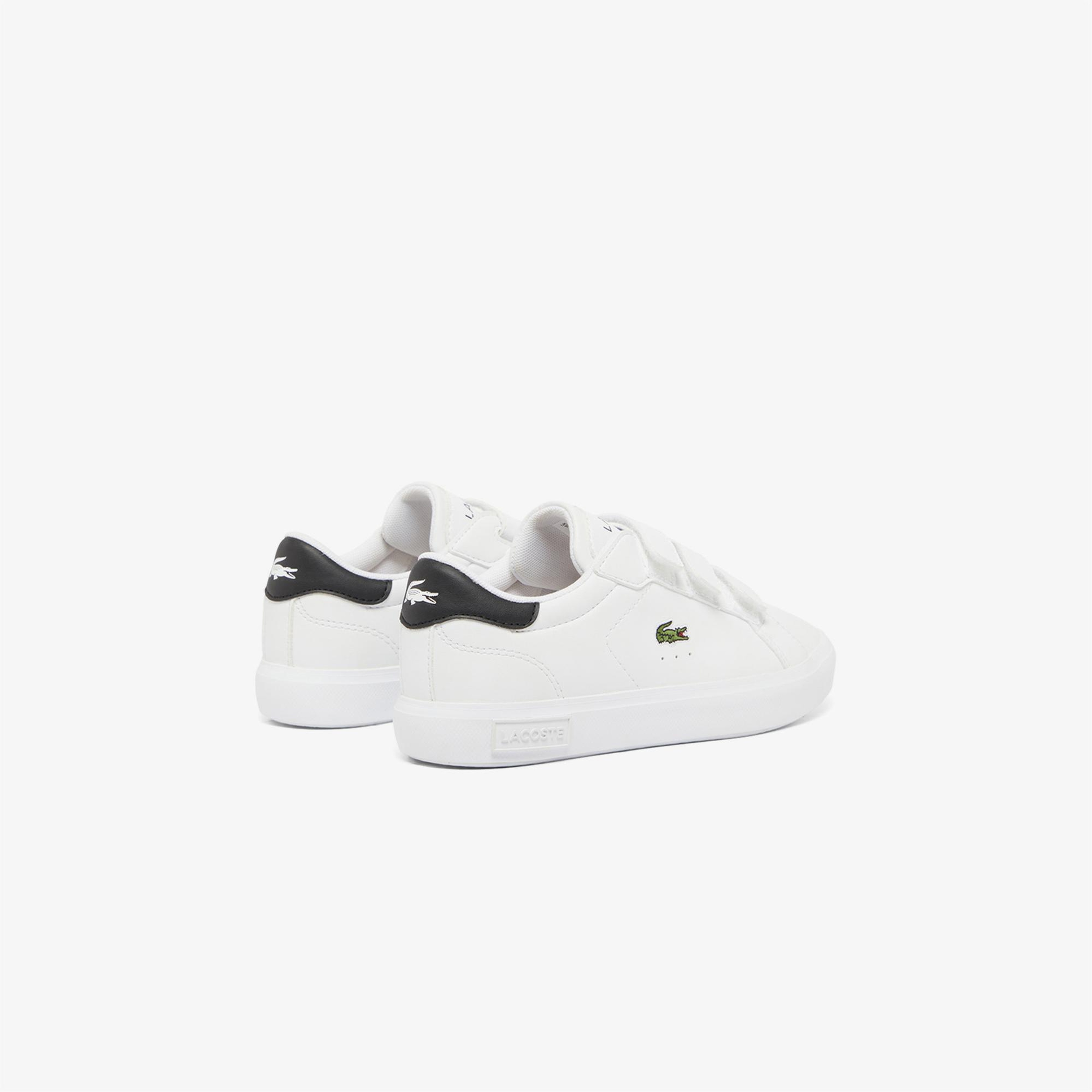 Lacoste Powercourt Çocuk Beyaz Sneaker