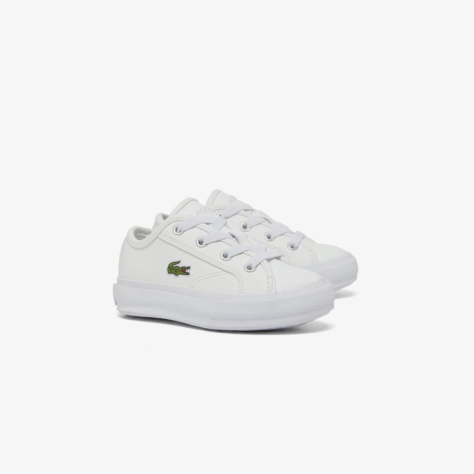 Lacoste Backcourt Çocuk Beyaz Sneaker