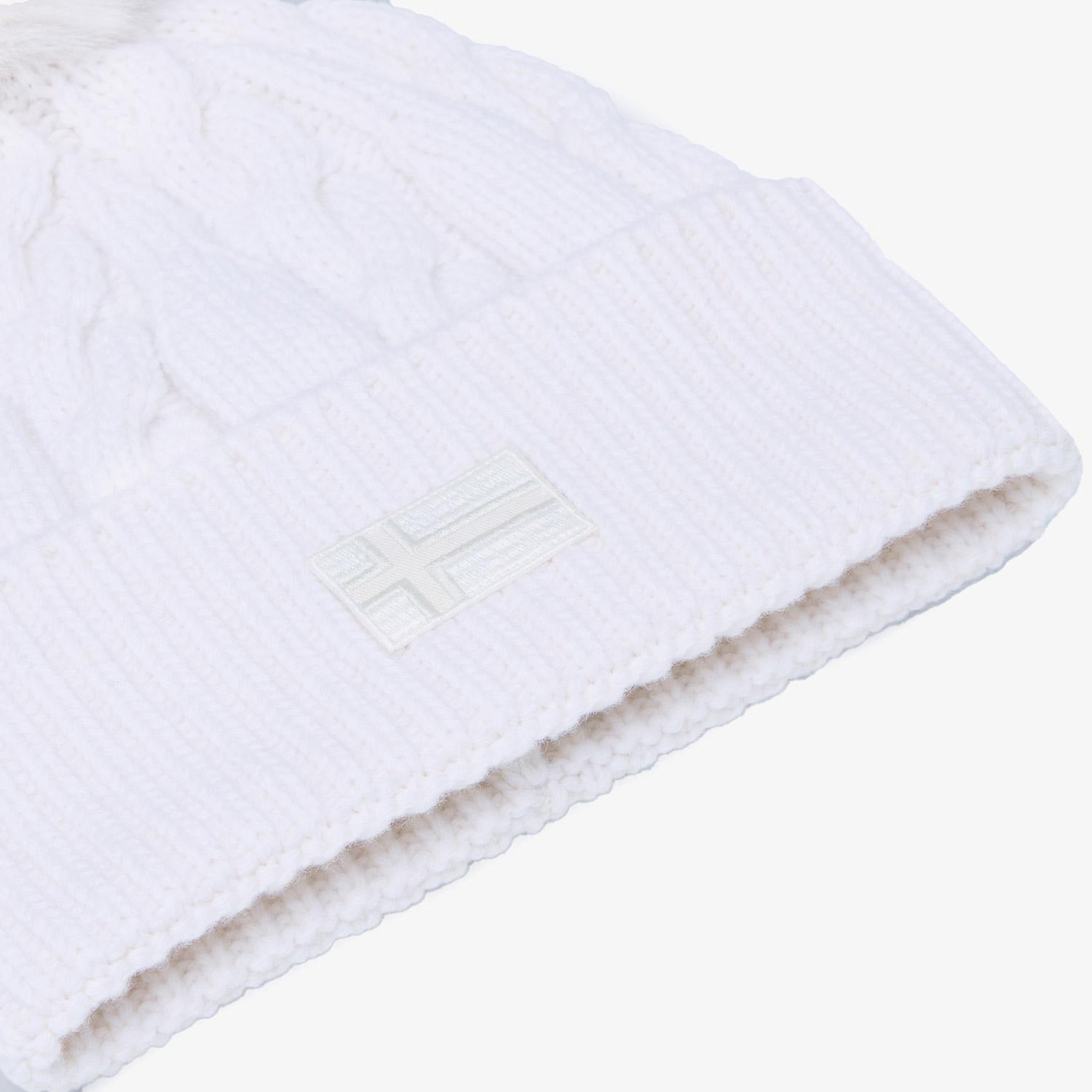 Napapijri F-Necker Kadın Beyaz Bere