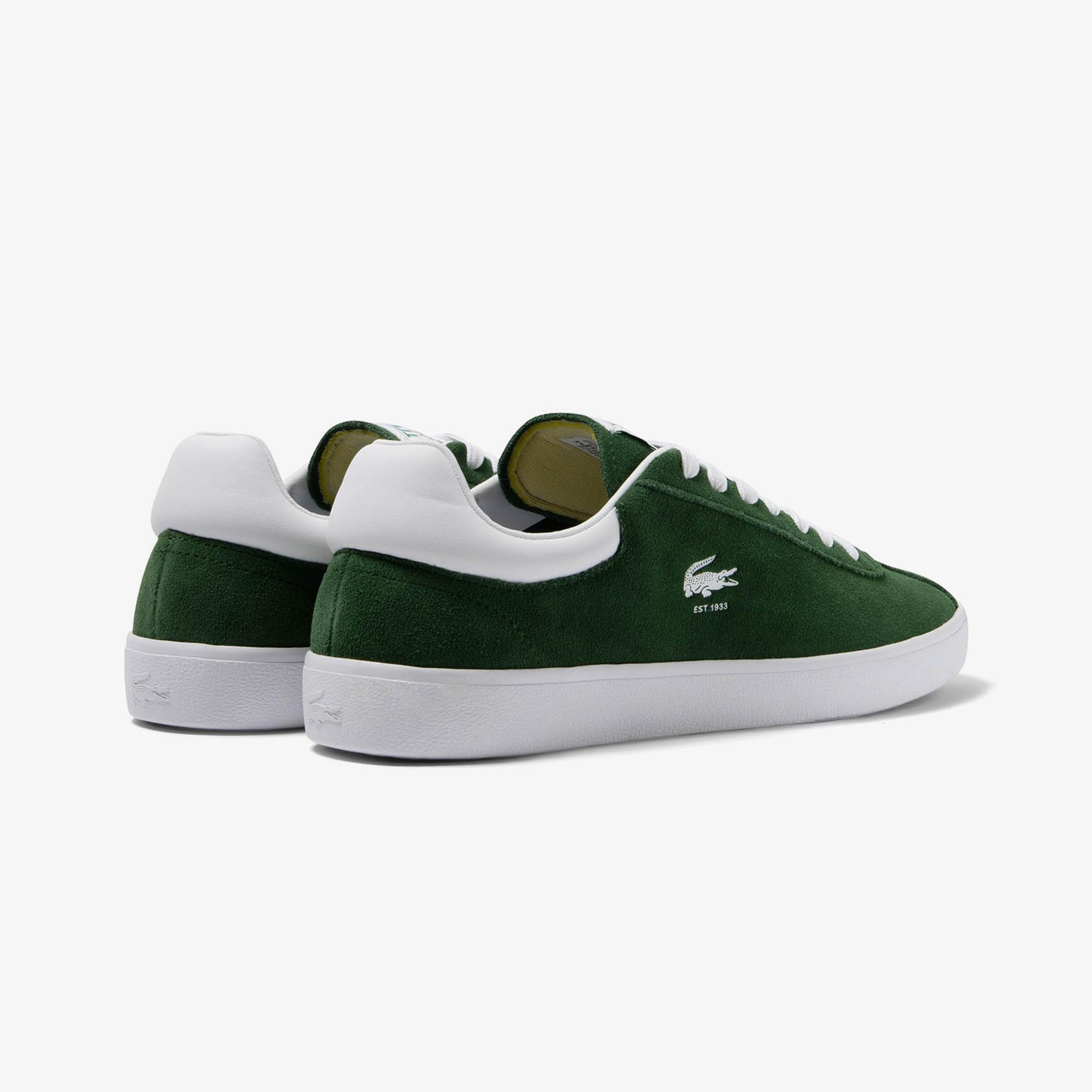 Lacoste Baseshot Erkek Yeşil Sneaker