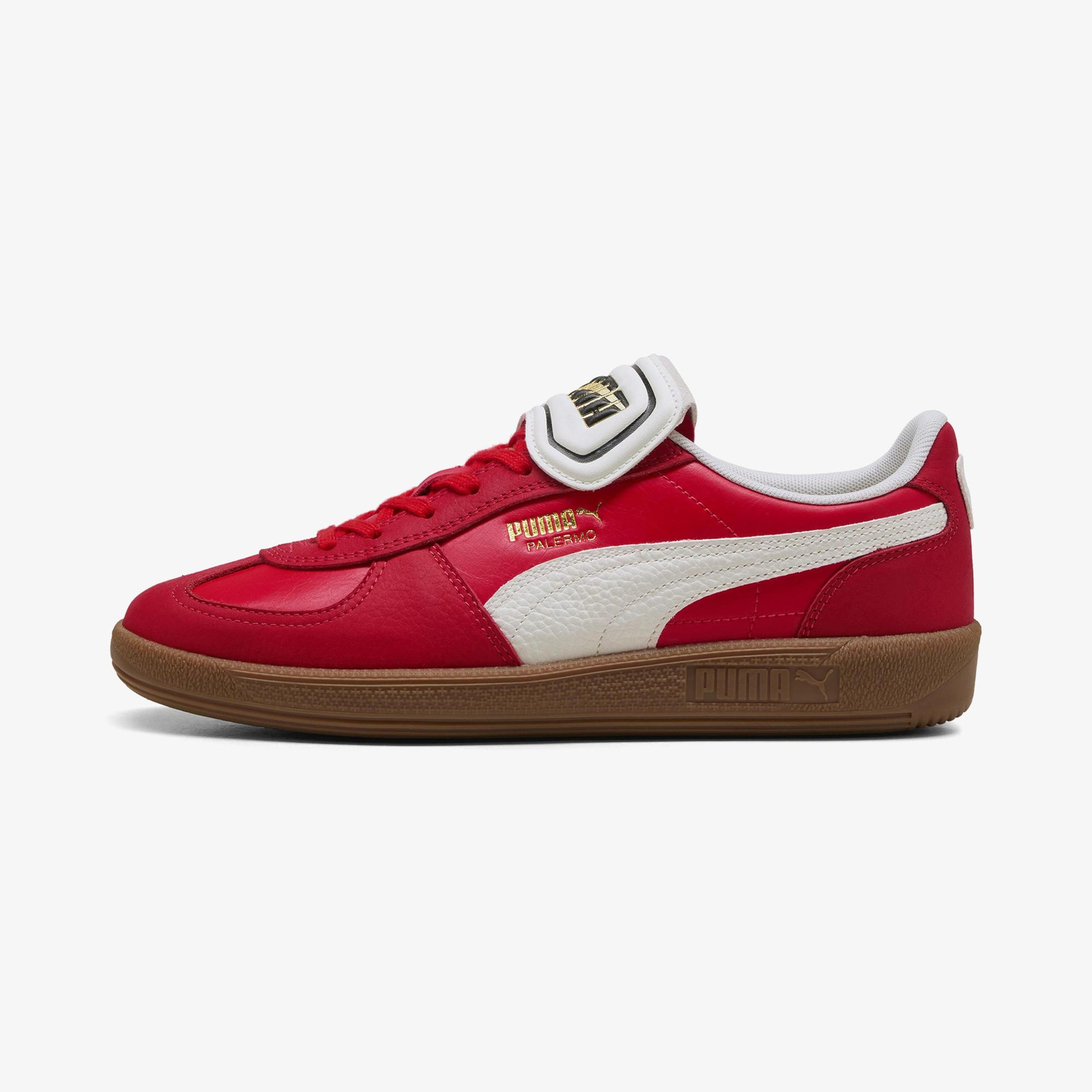 Puma Palermo Premium Unisex Kırmızı Spor Ayakkabı