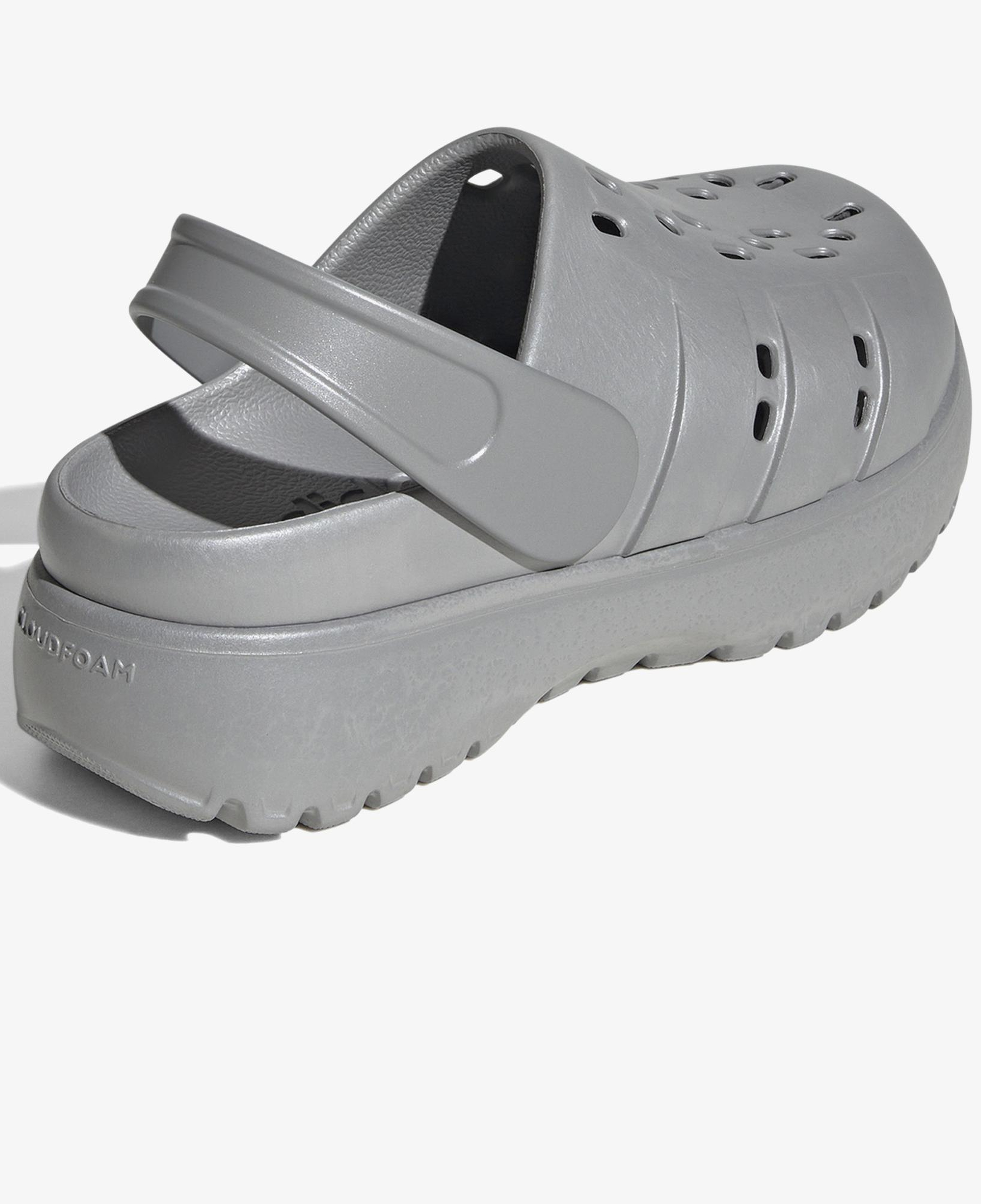 adidas AdıletteClogPlatform Gri Unisex Sandalet