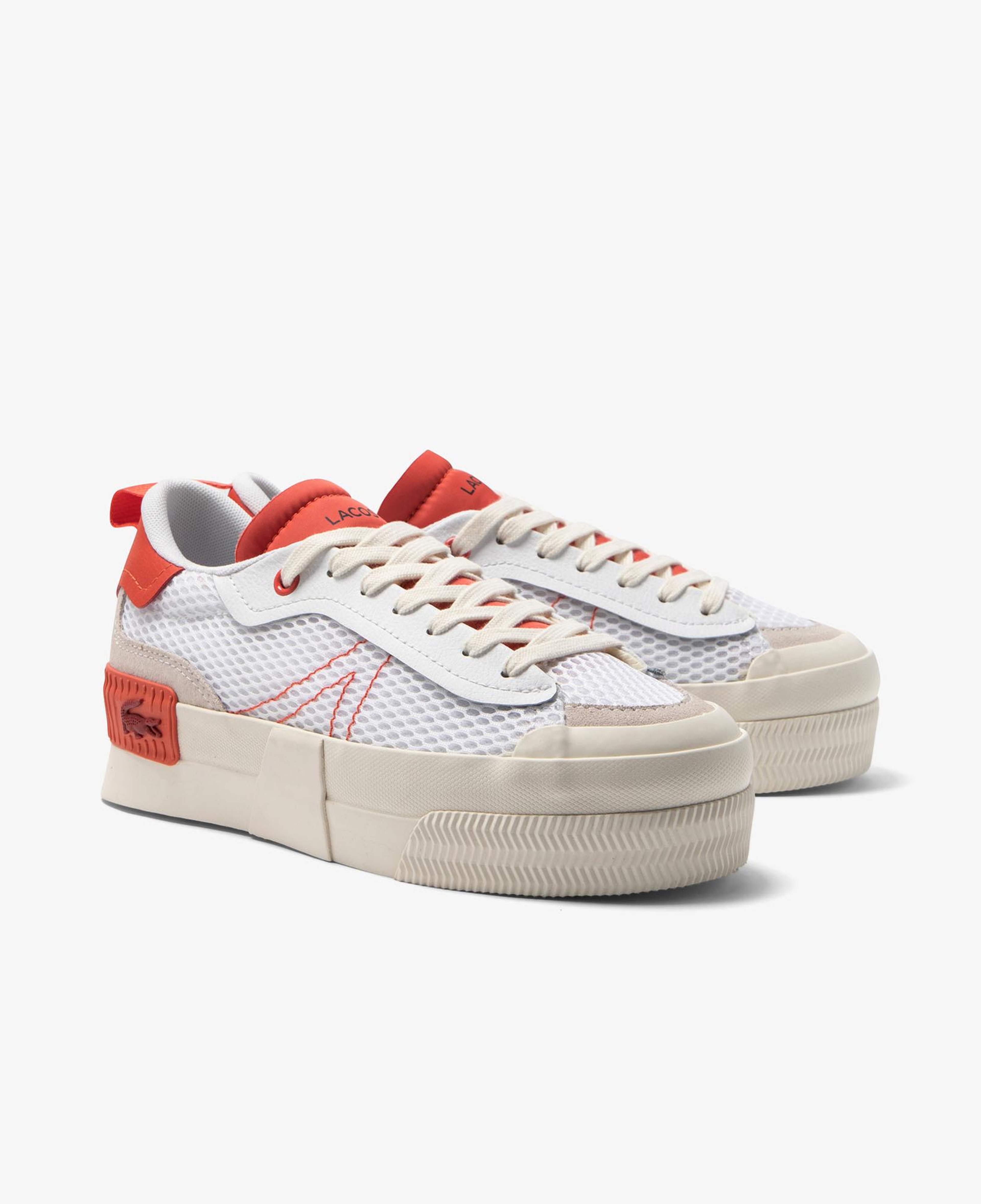 Lacoste L004 Platform Kadın Beyaz Sneaker
