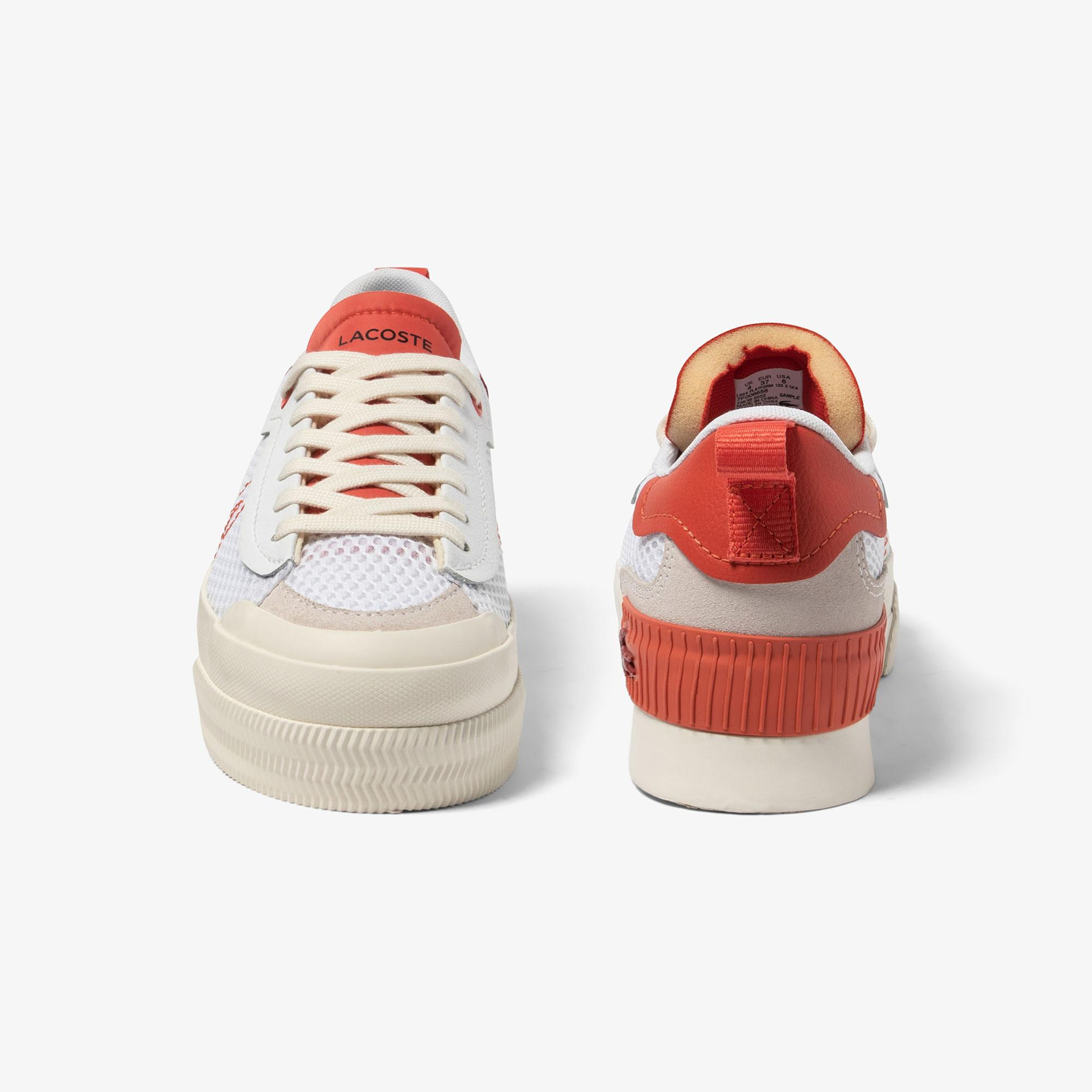 Lacoste L004 Platform Kadın Beyaz Sneaker