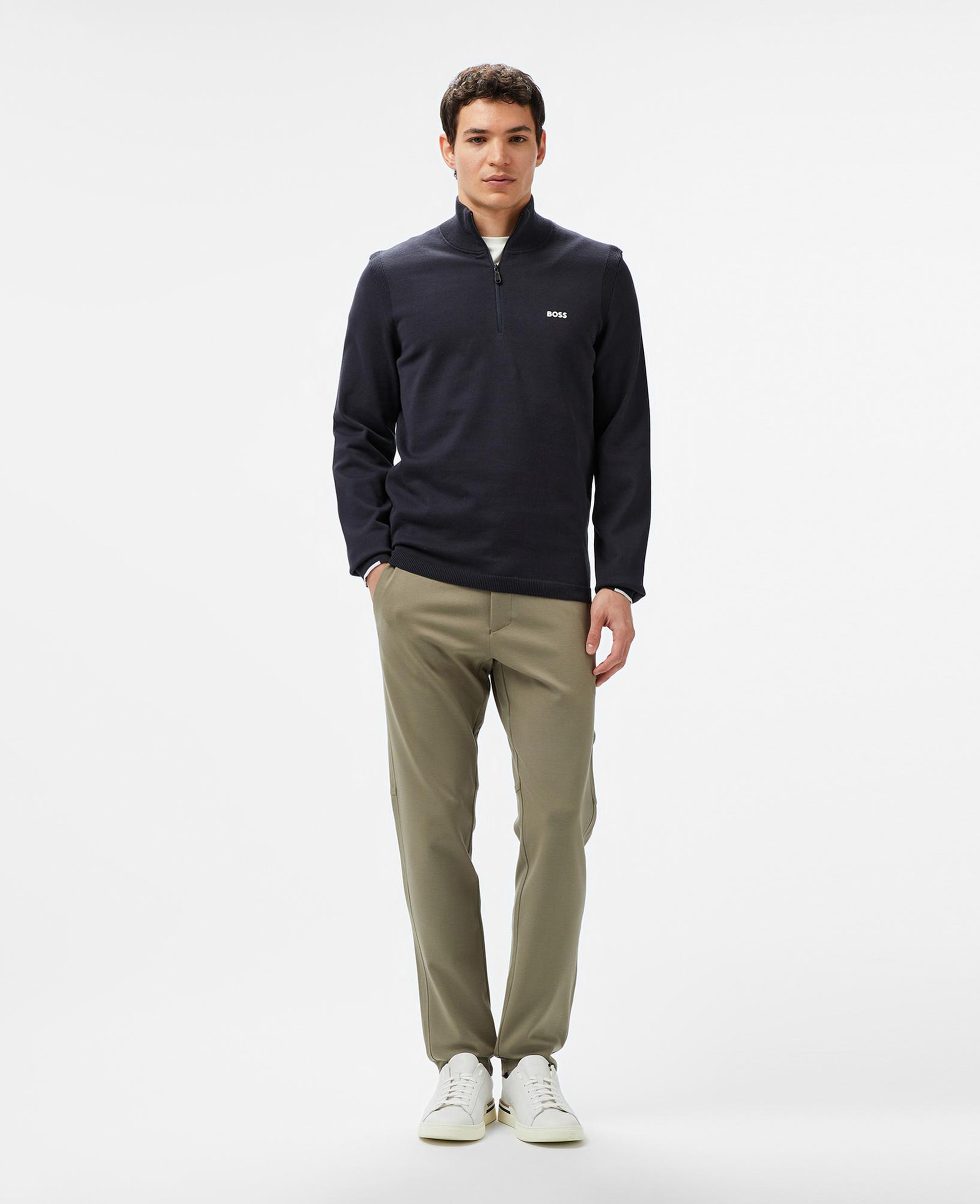 Boss Erkek Lacivert Kazak