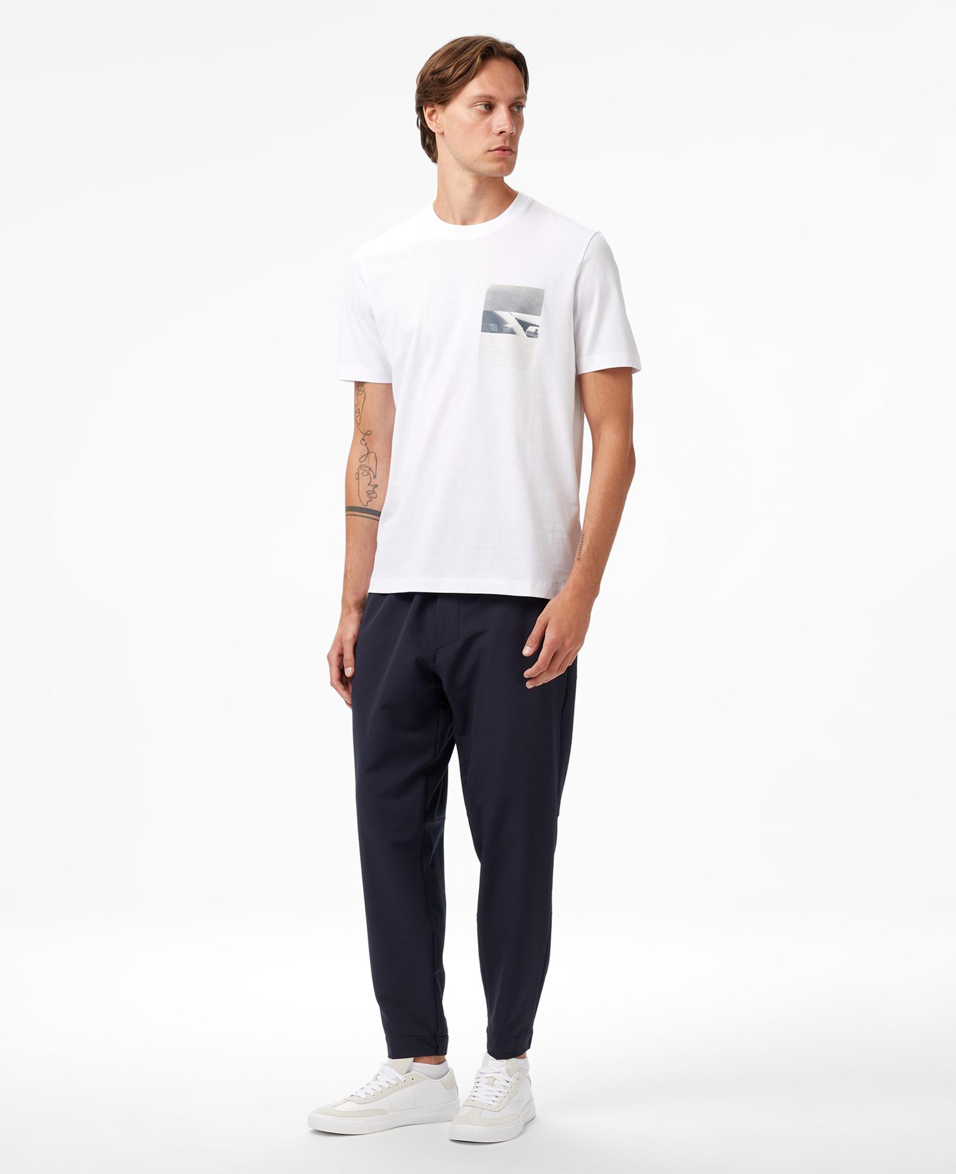 Boss Container Erkek Beyaz T-Shirt