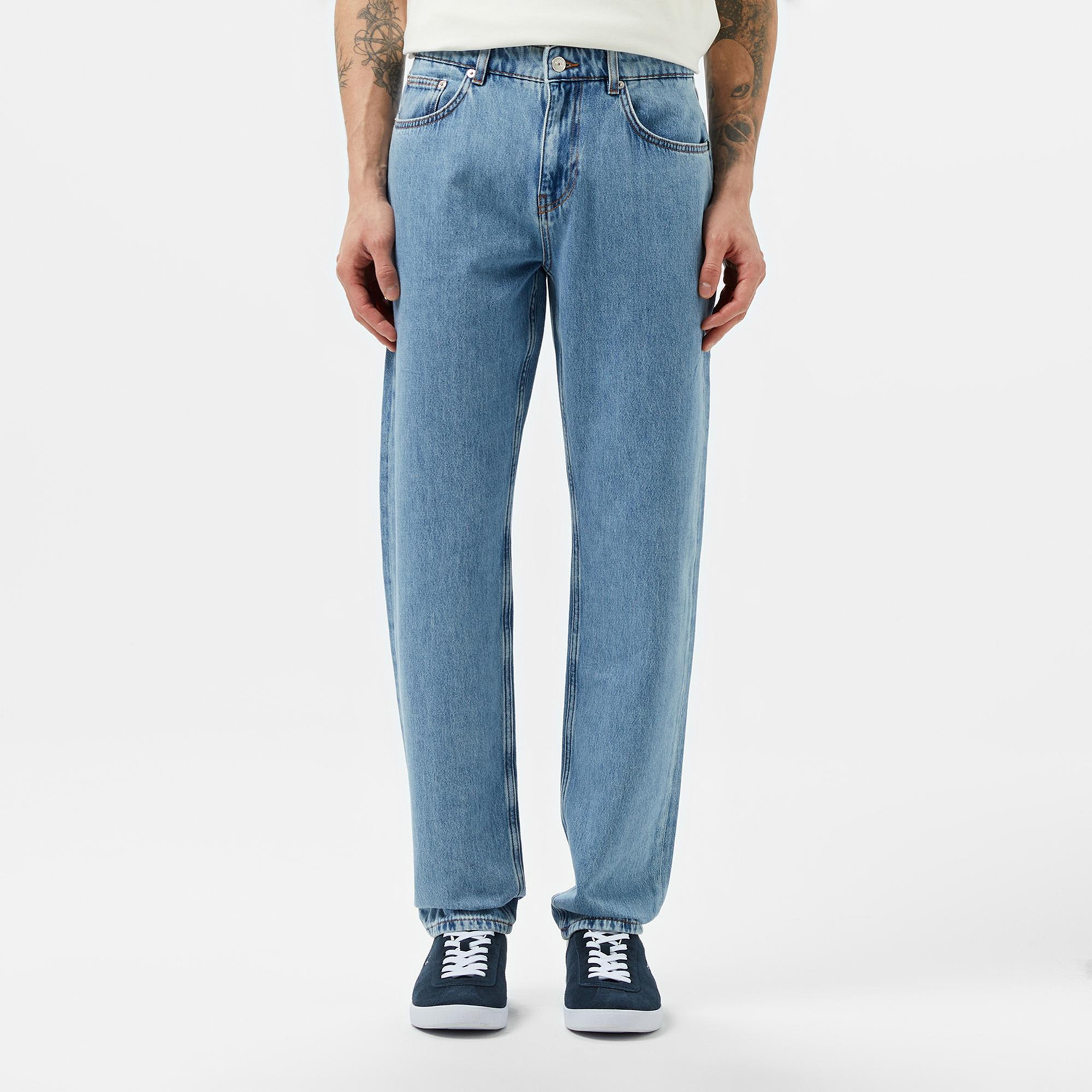 Lacoste Erkek Açık Mavi Jean Pantolon