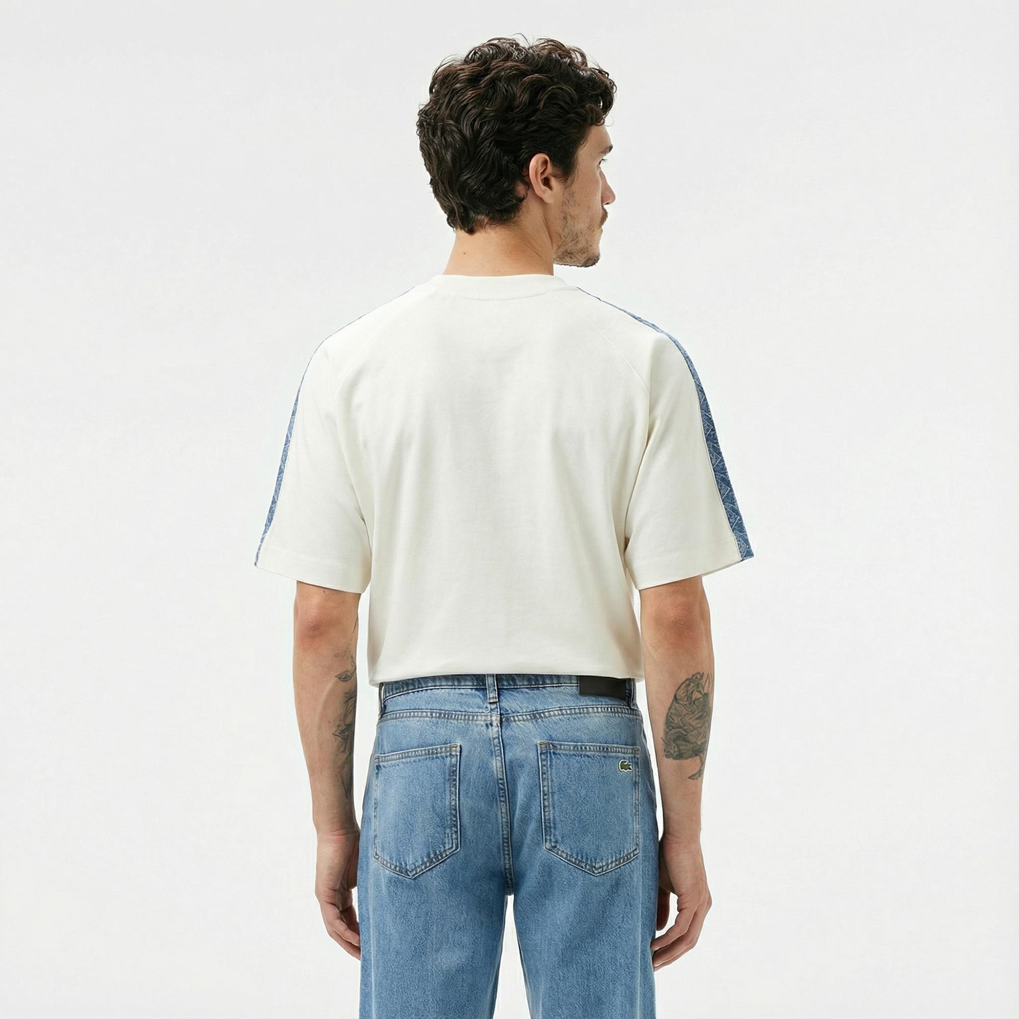 Lacoste Erkek Açık Mavi Jean Pantolon