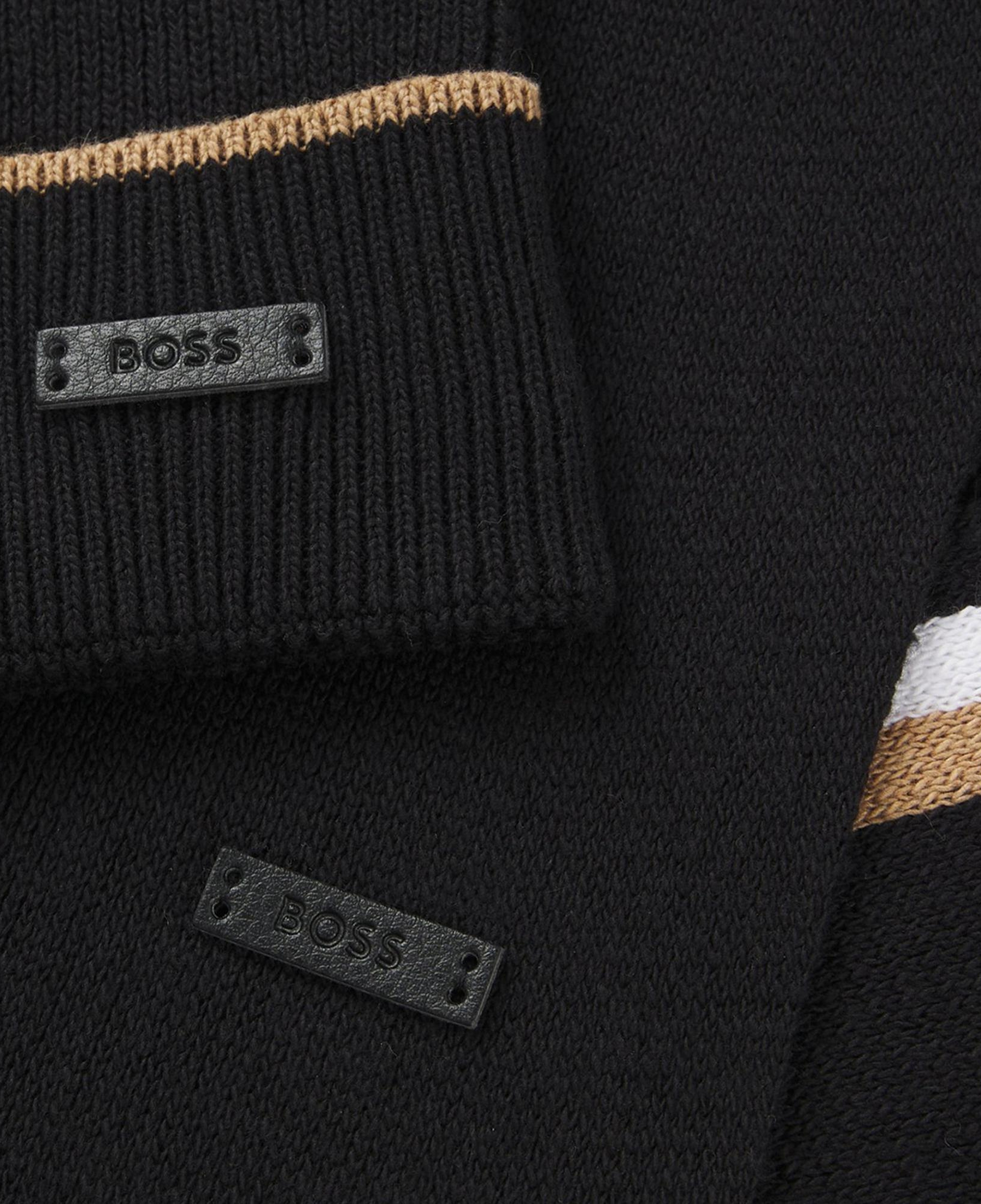 Boss Henzo Erkek Siyah Atkı