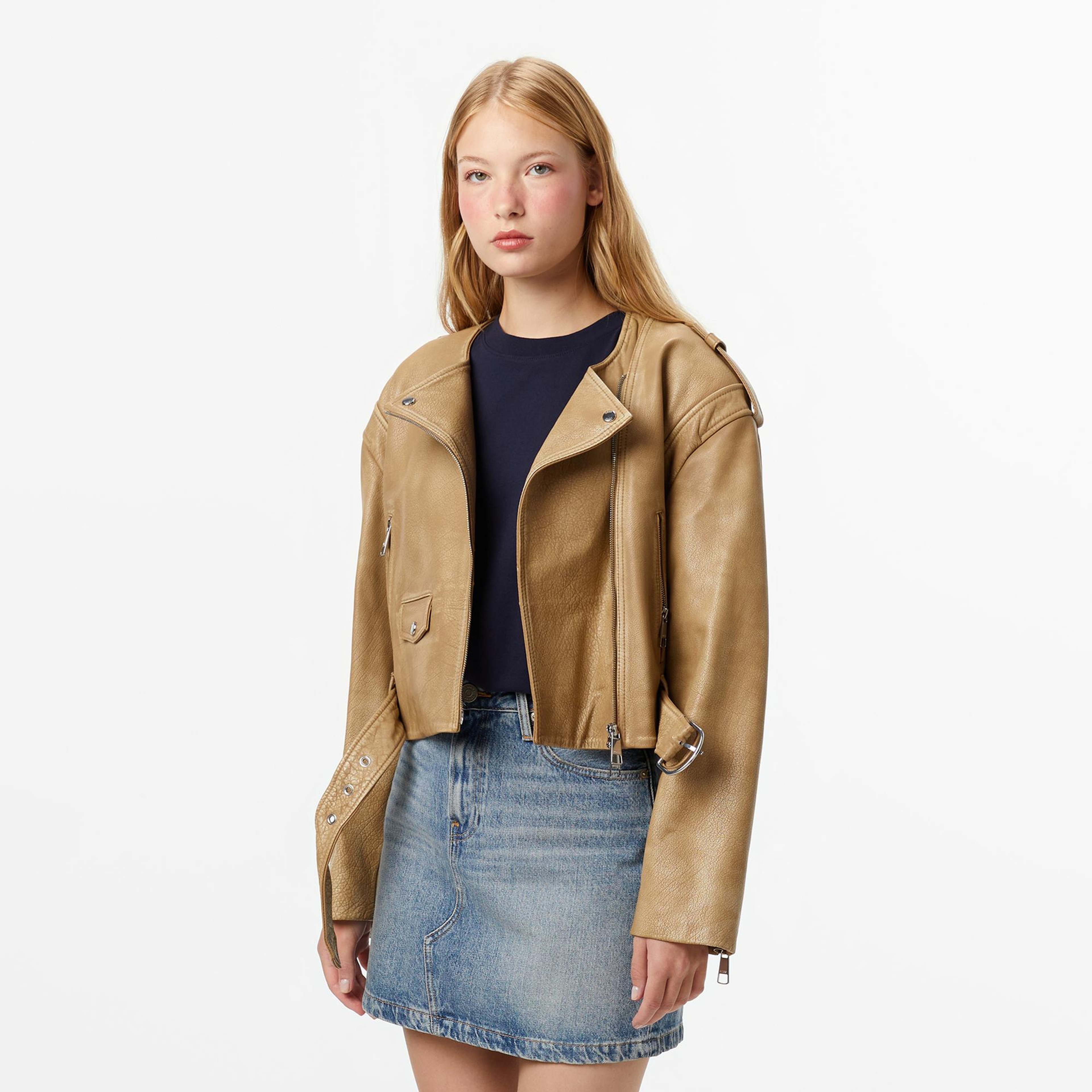 Boss Sadora Kadın Bakır Deri Ceket