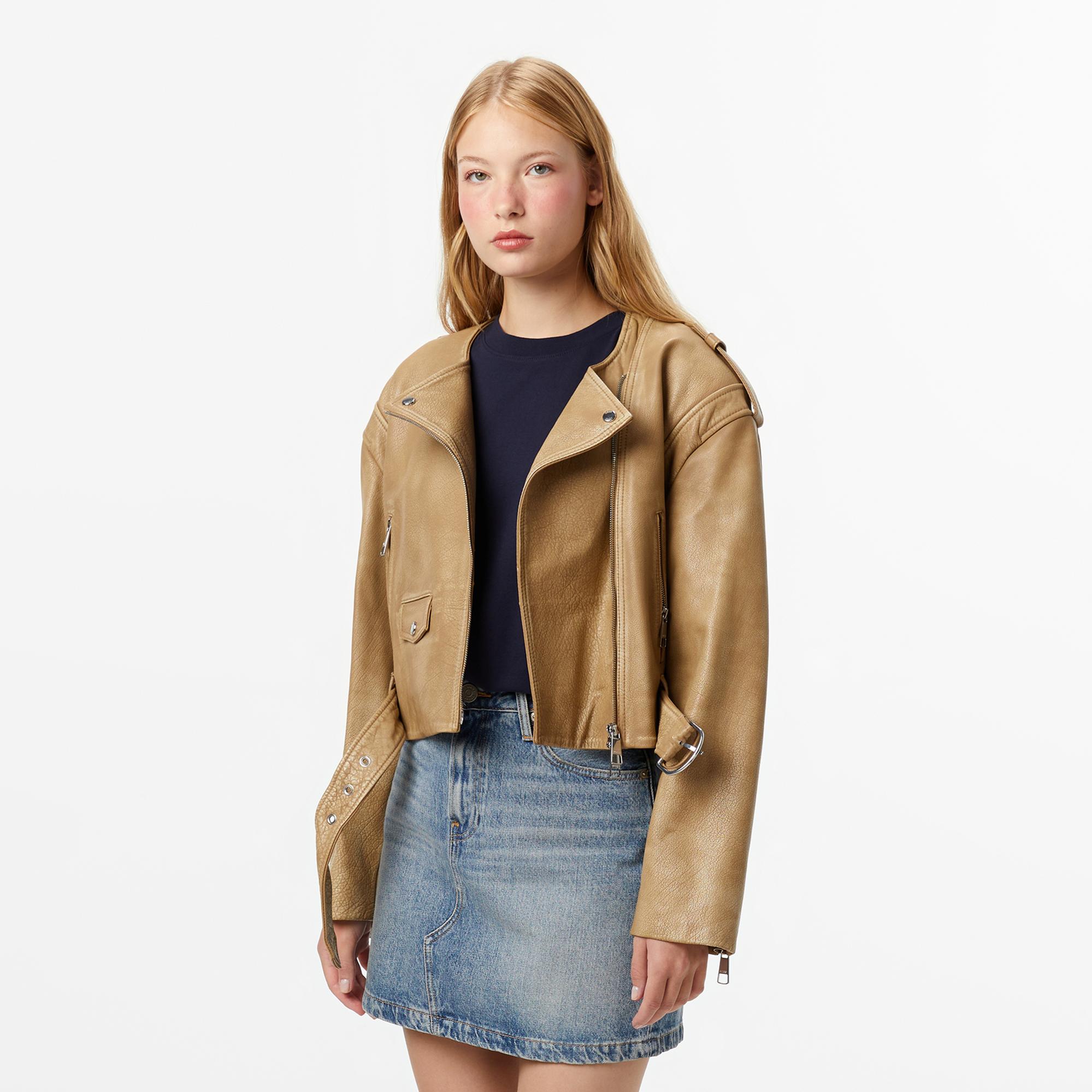 Boss Sadora Kadın Bakır Deri Ceket