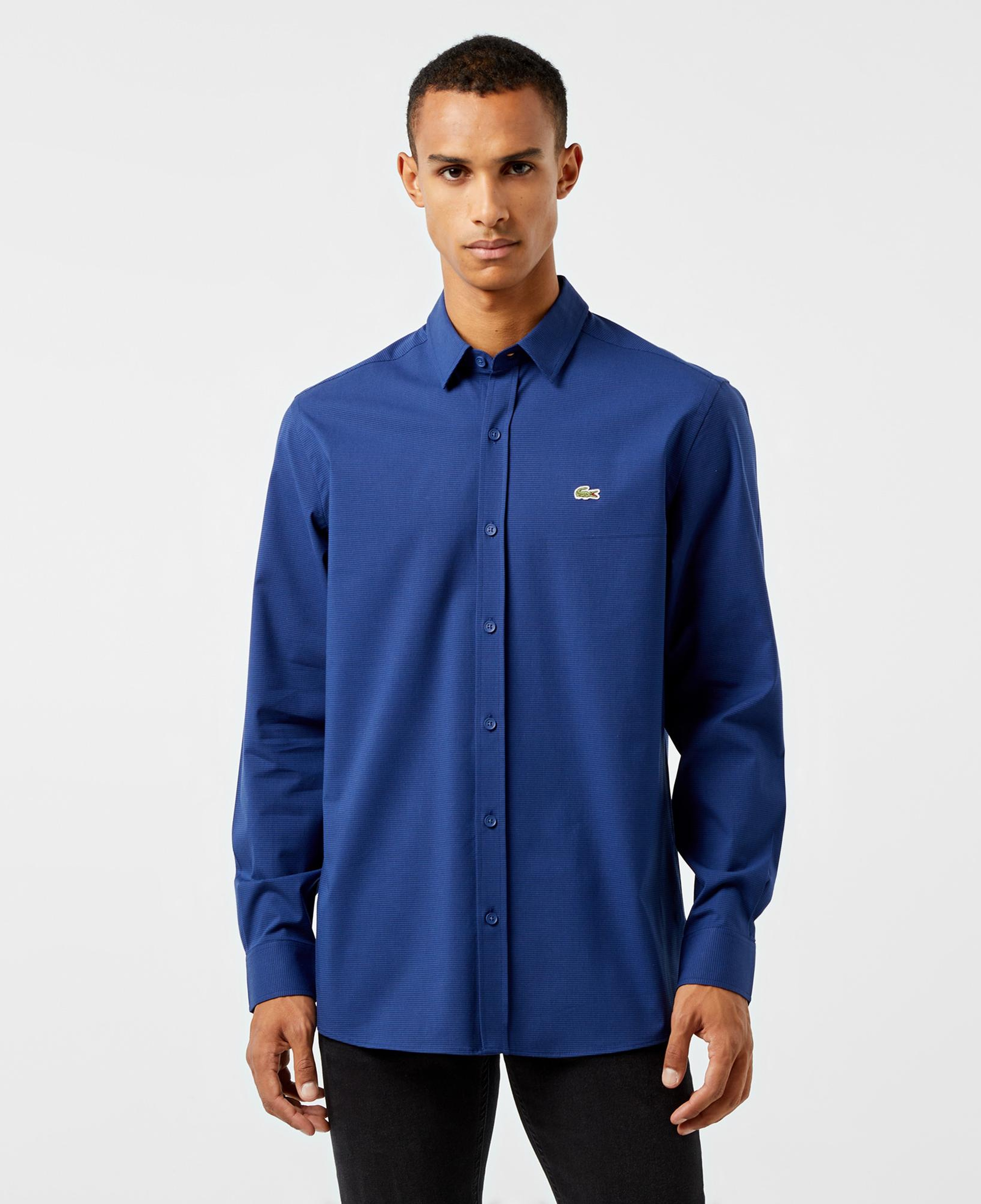 Lacoste Erkek Regular Fit Lacivert Gömlek