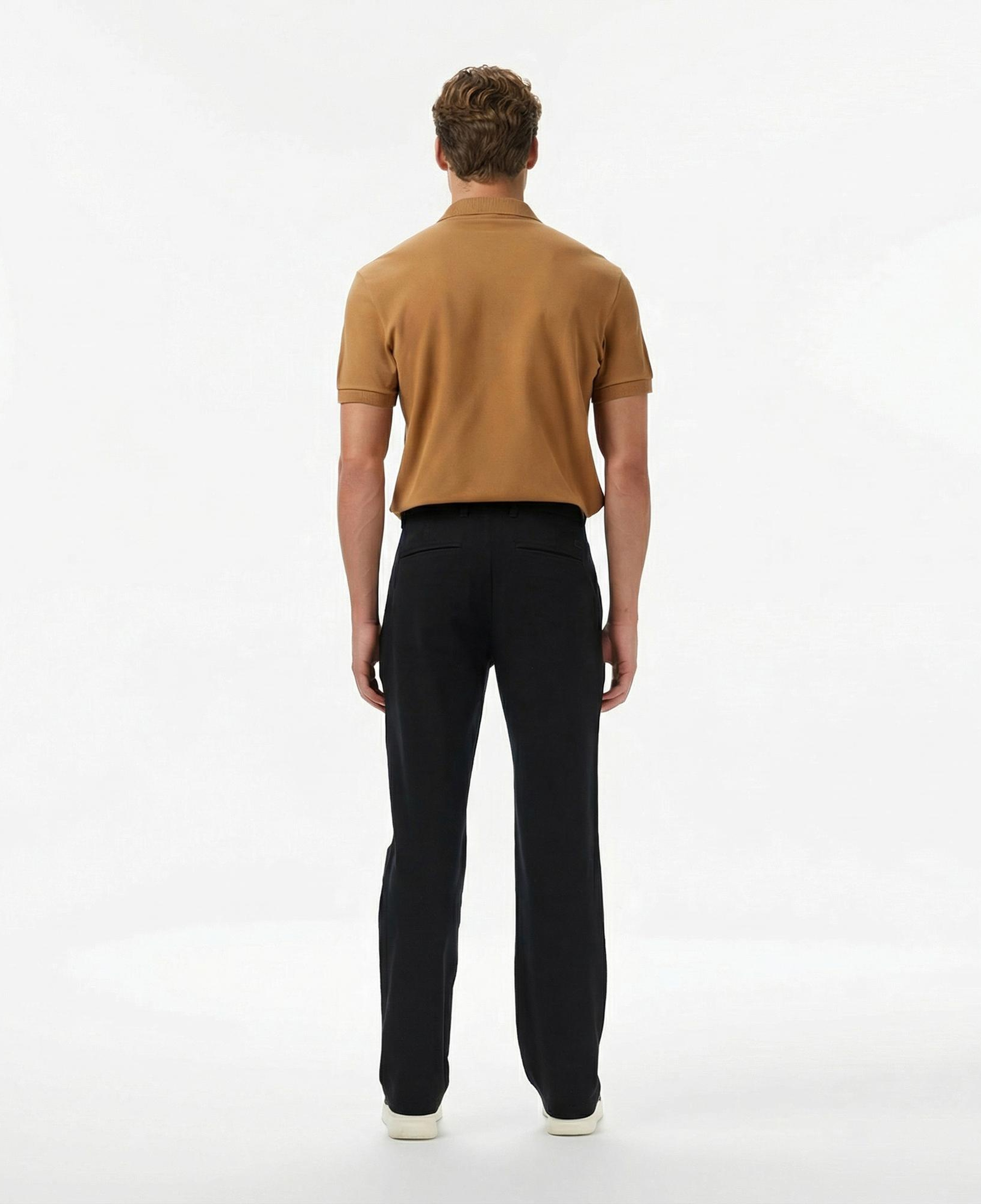 Lacoste Erkek Slim Fit Siyah Pantolon