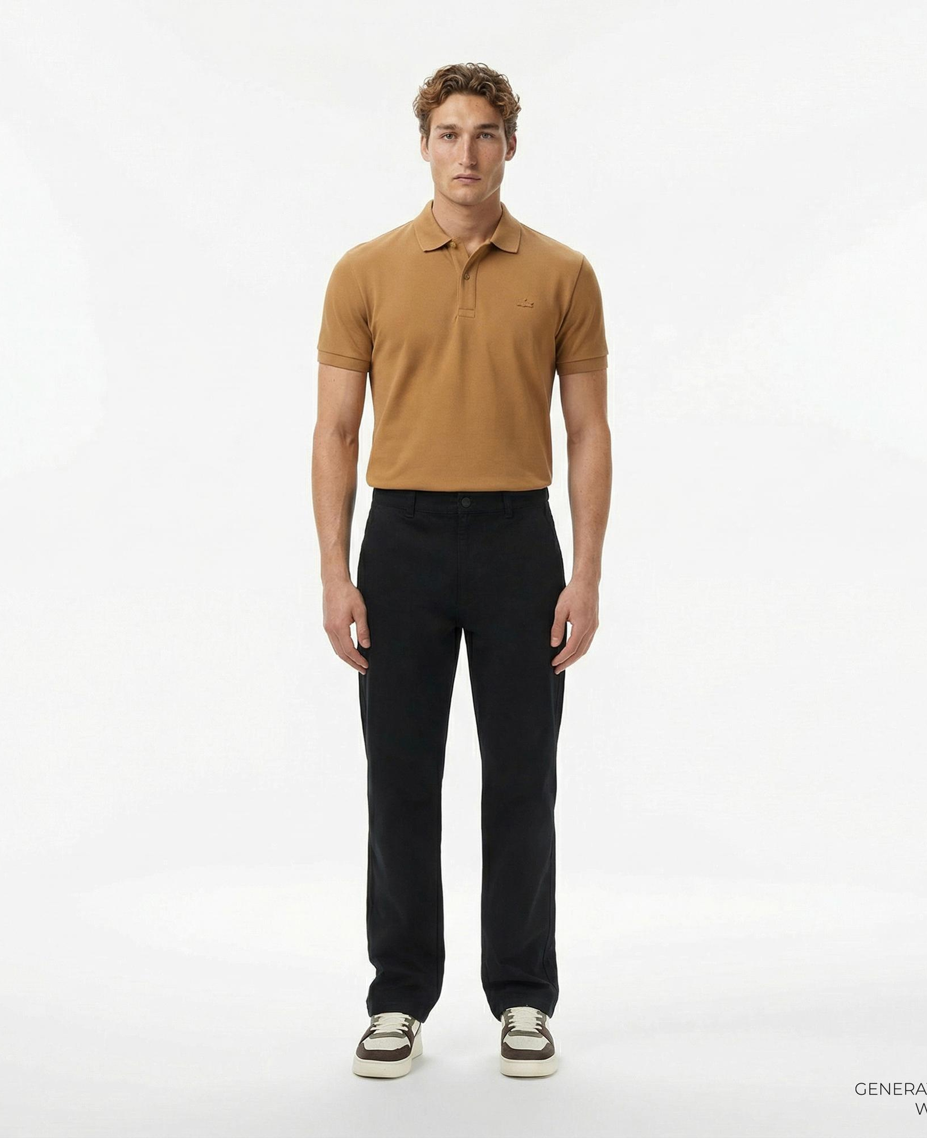 Lacoste Erkek Slim Fit Siyah Pantolon