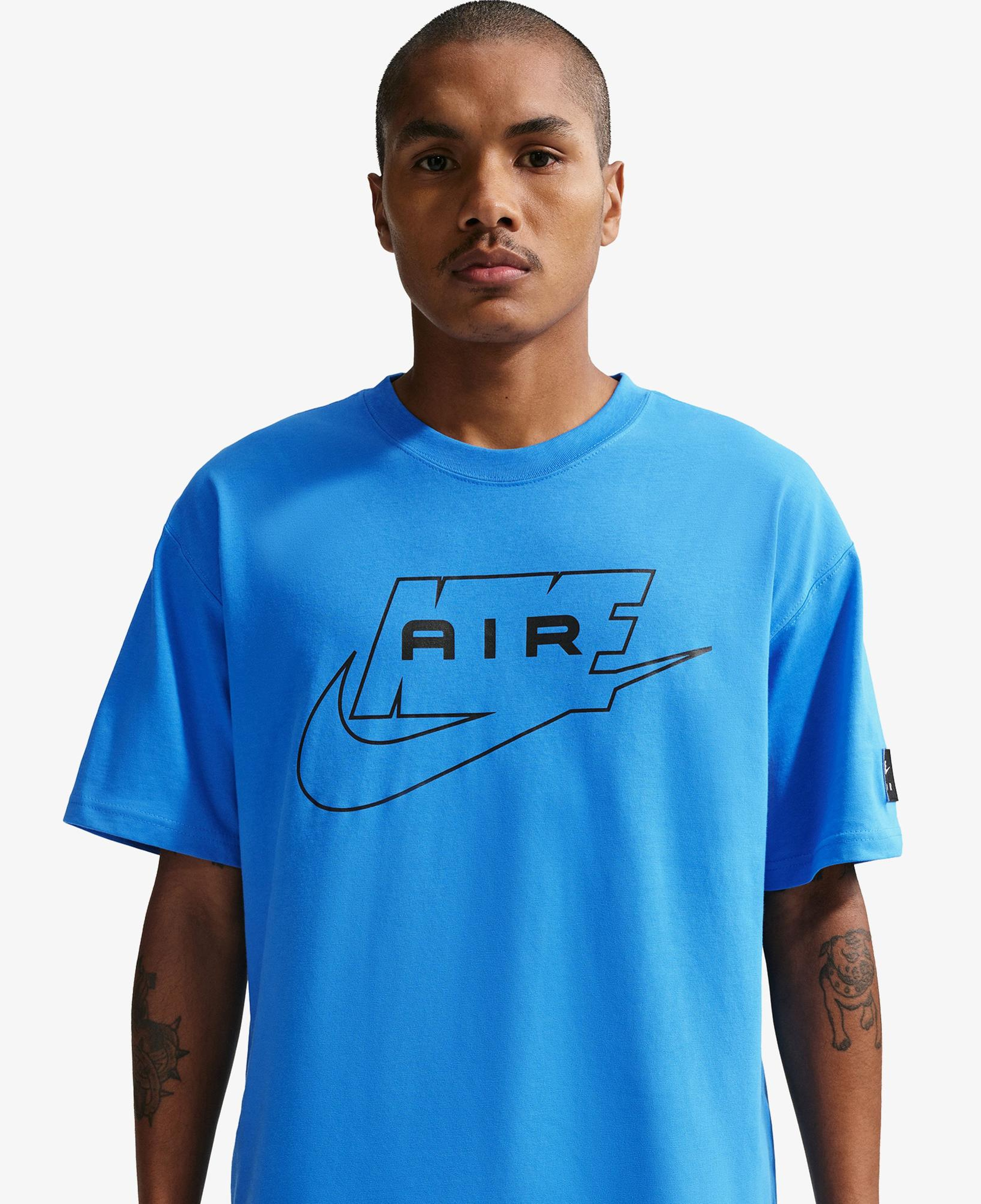 Nike Sportswear Erkek Mavi T-Shirt