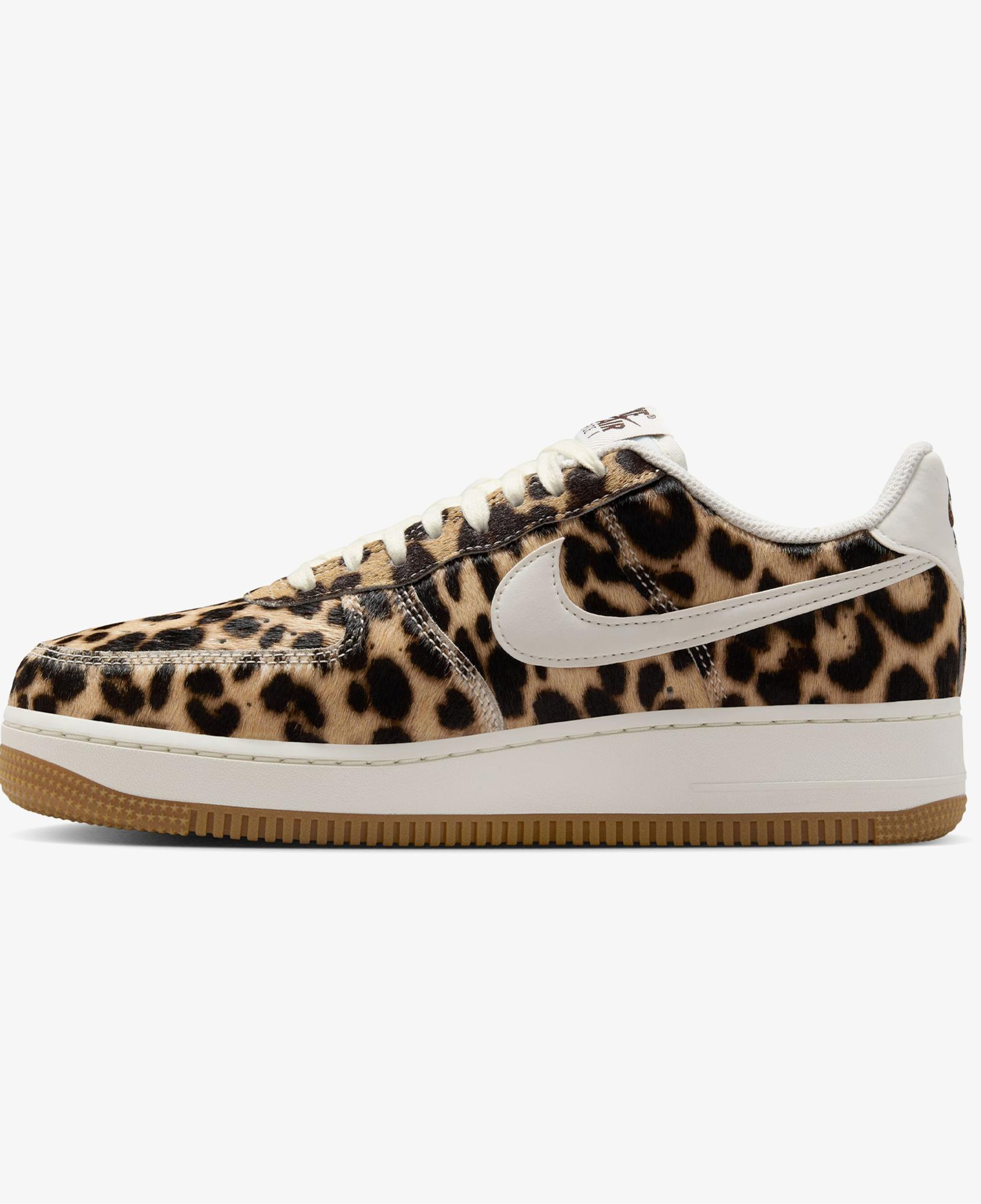 Nike Air Force 1 '07 Leopar Kadın Kahverengi Spor Ayakkabı