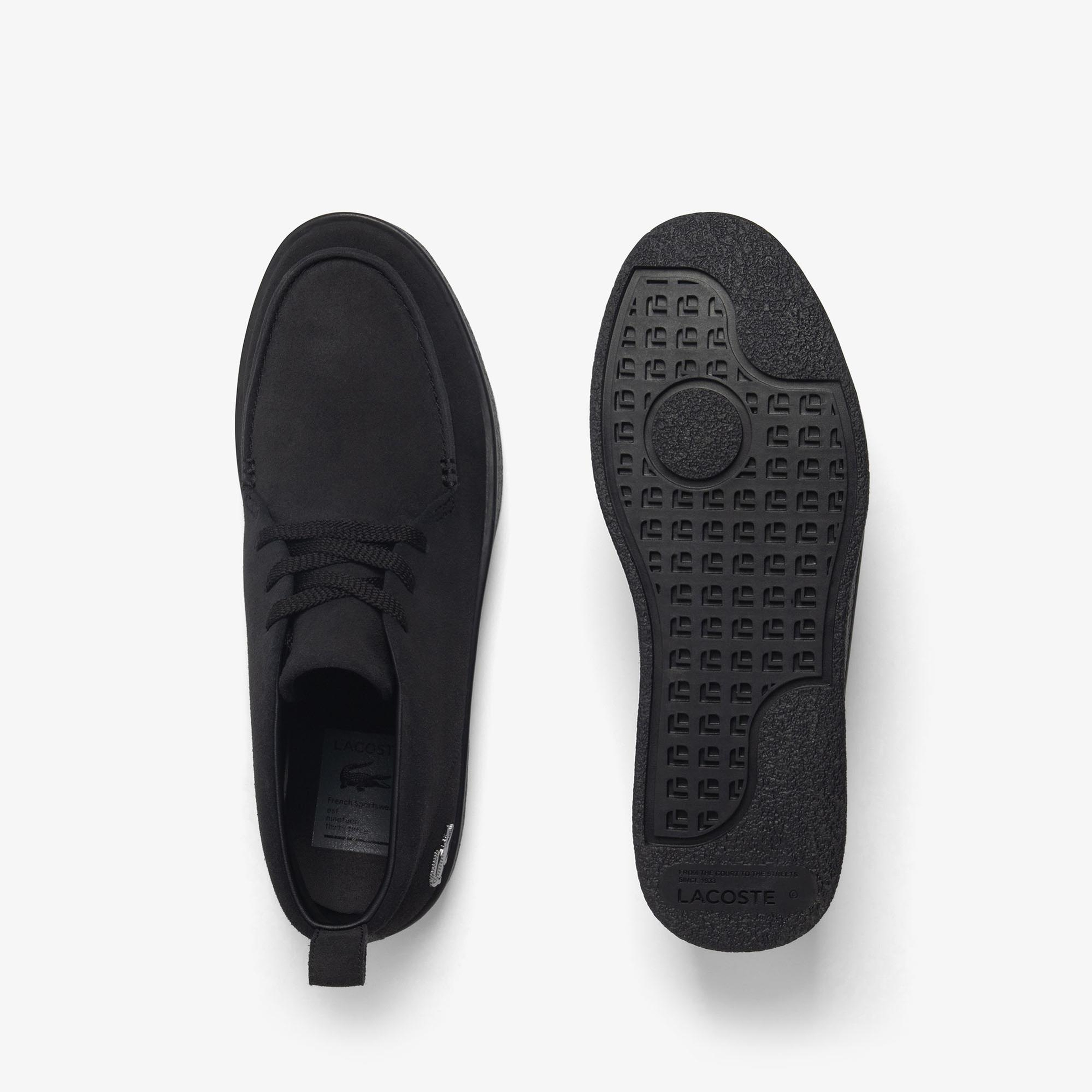 Lacoste Baseshot Chukka Erkek Siyah Bot