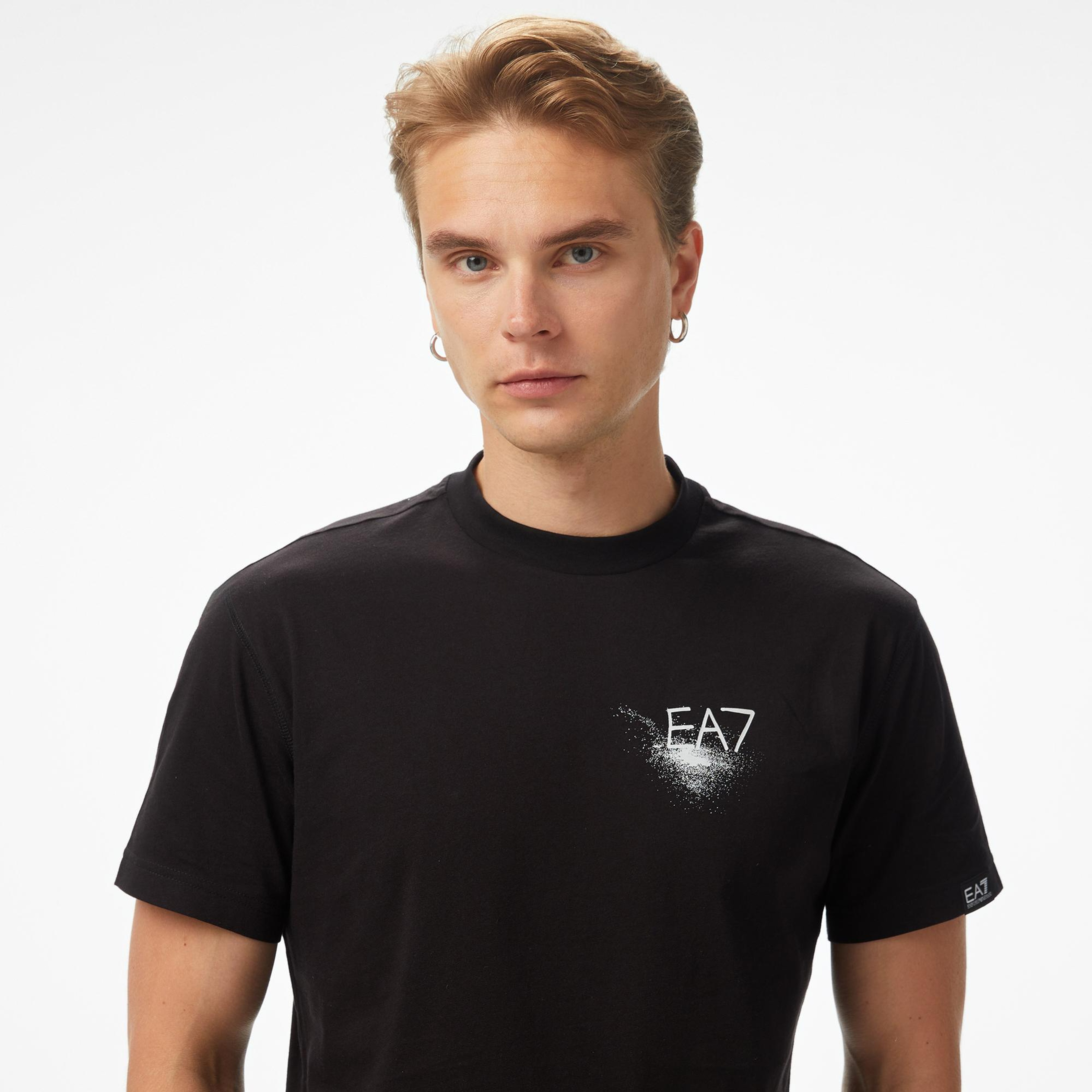 Emporio Armani Erkek Siyah T-Shirt