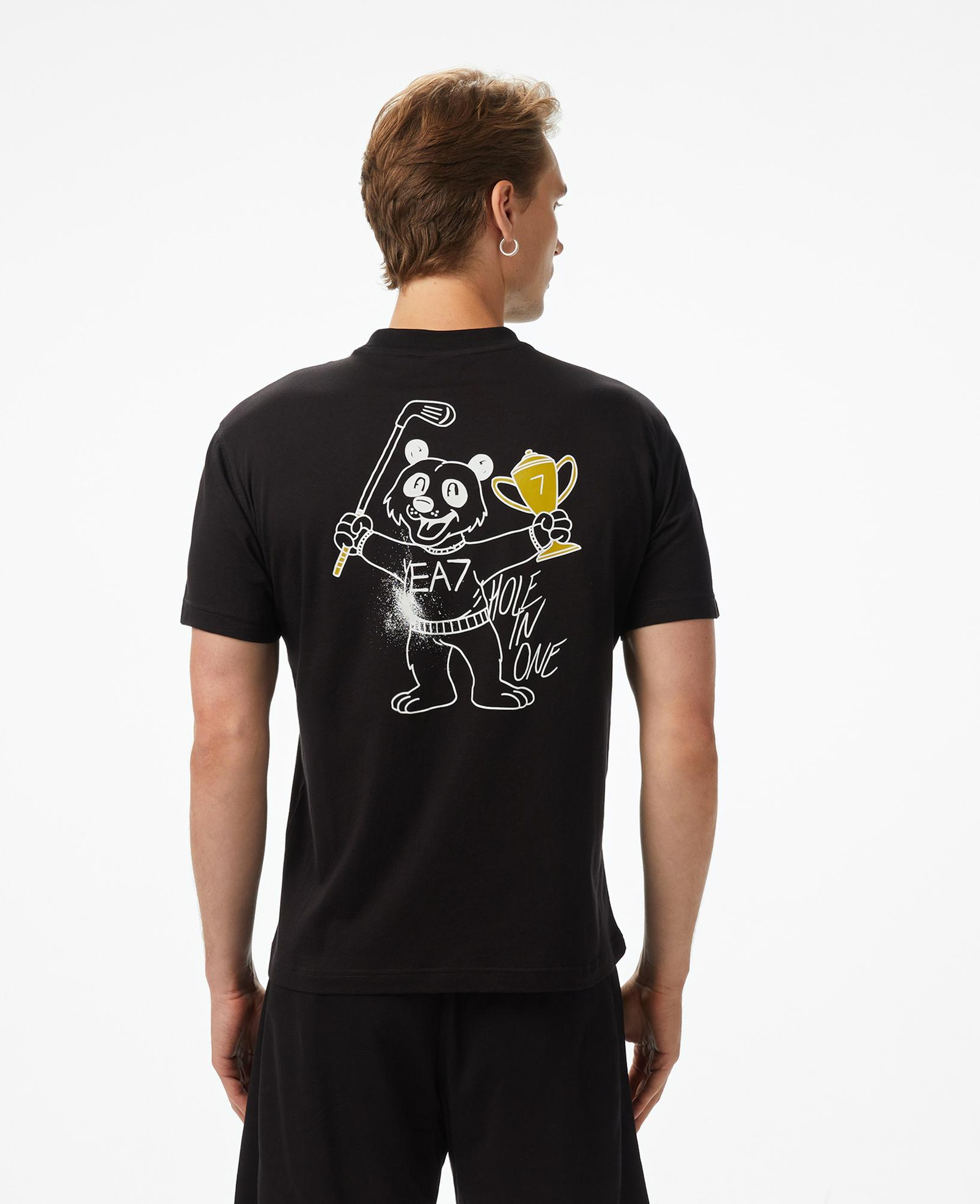 Emporio Armani Erkek Siyah T-Shirt