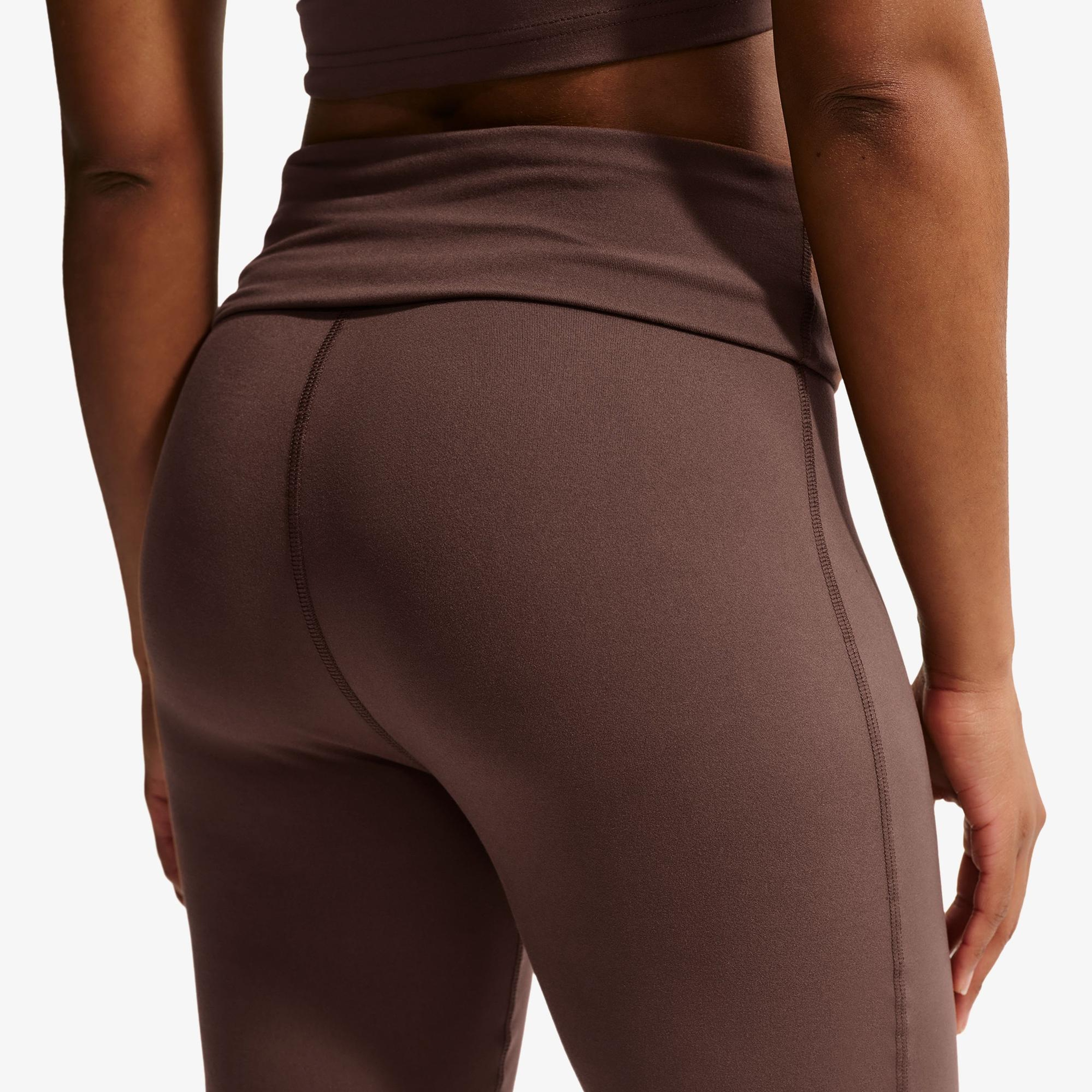 Nike Sportswear Flared Kadın Kahverengi Eşofman Altı