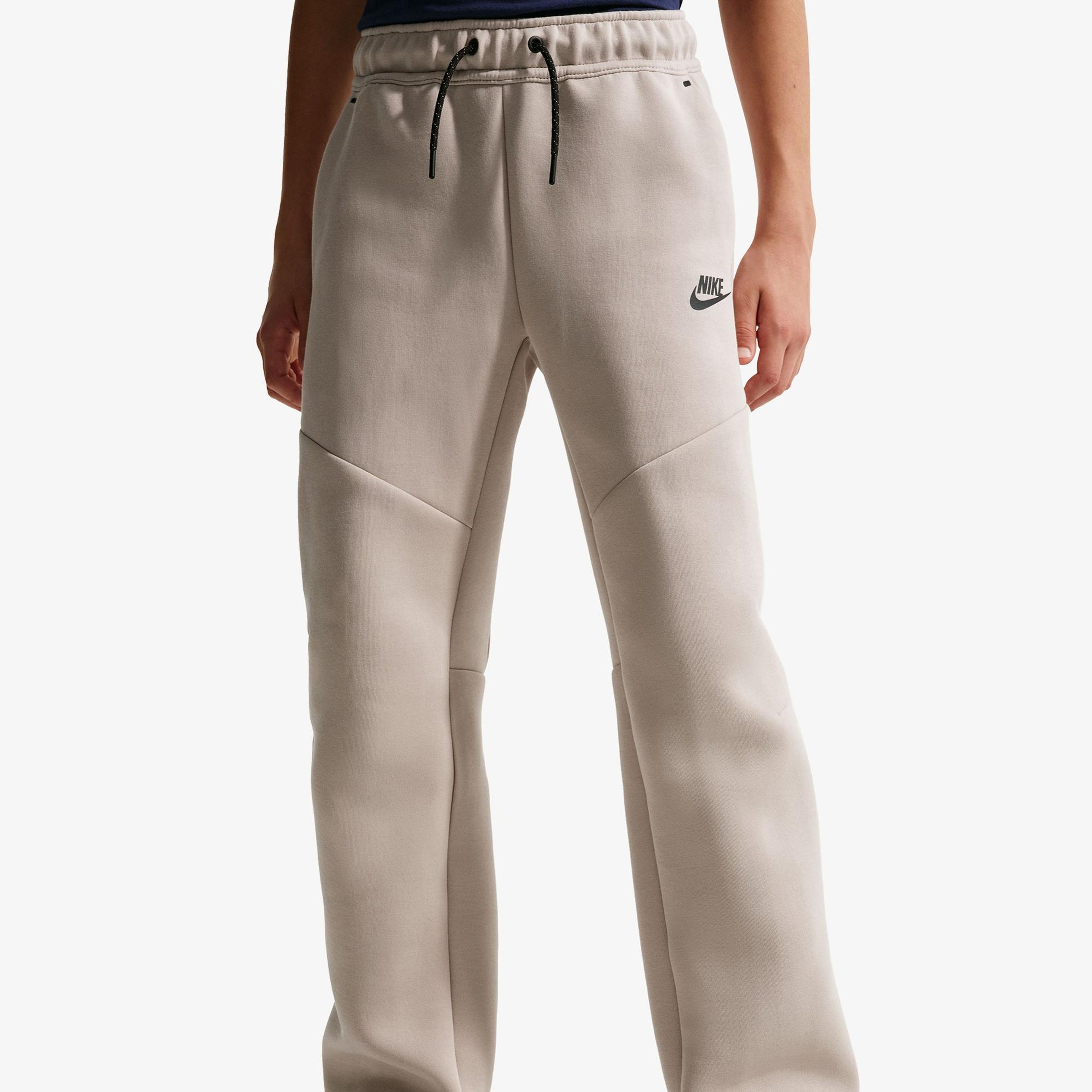 Nike Sportswear Tech Fleece Çocuk Bej Eşofman Altı