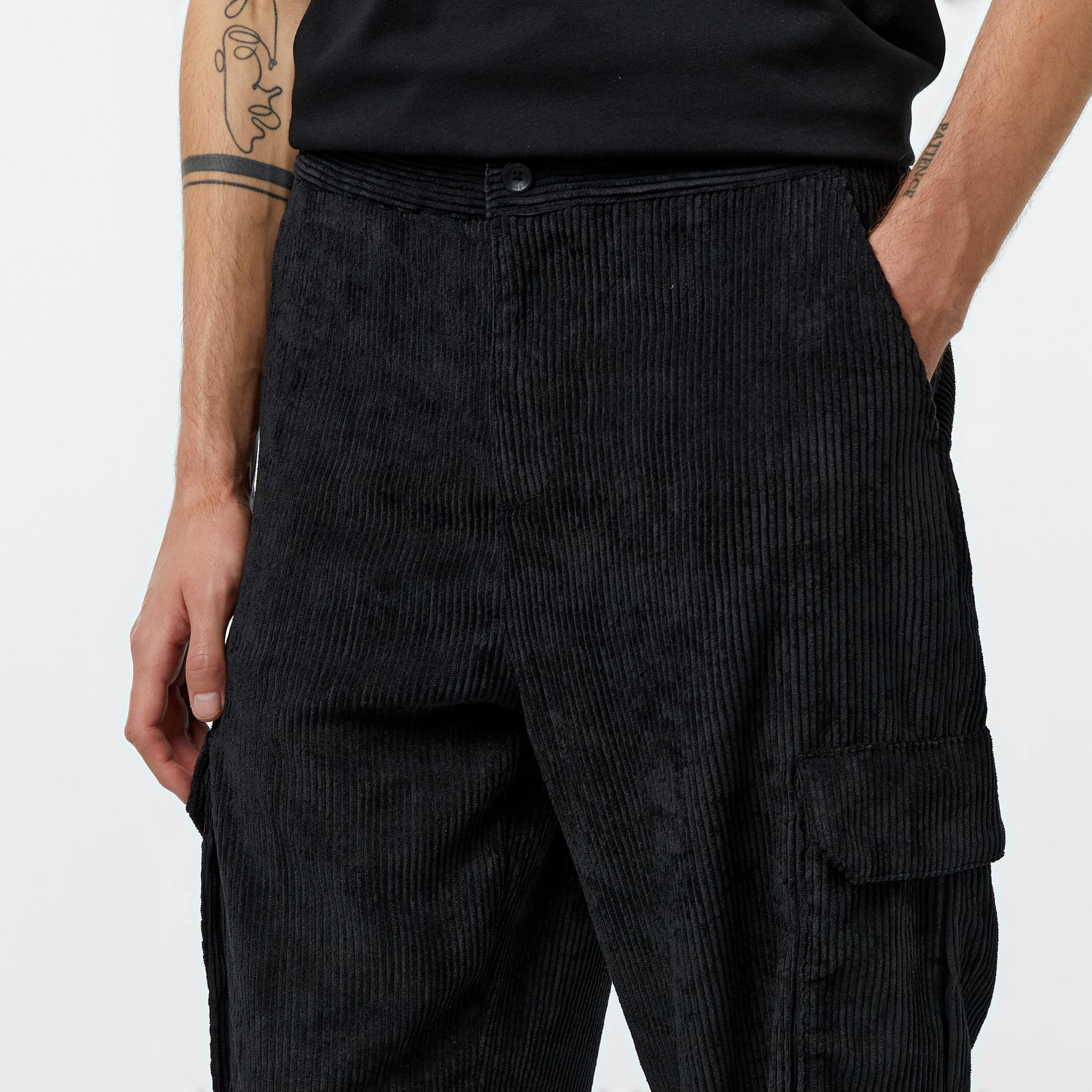 UNITED4 Velvet Erkek Siyah Pantolon