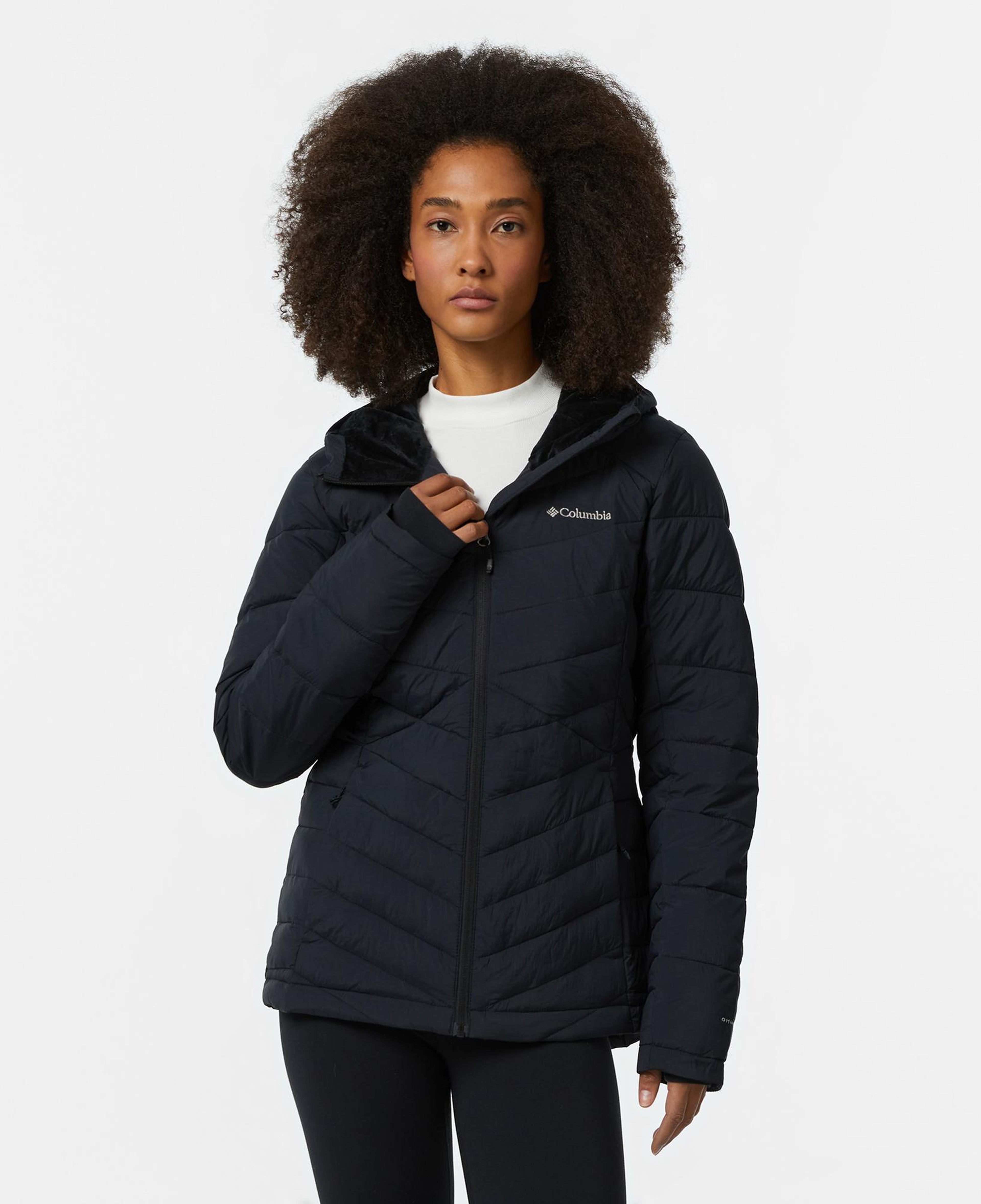 Columbia Joy Peak II Hooded Kadın Siyah Mont