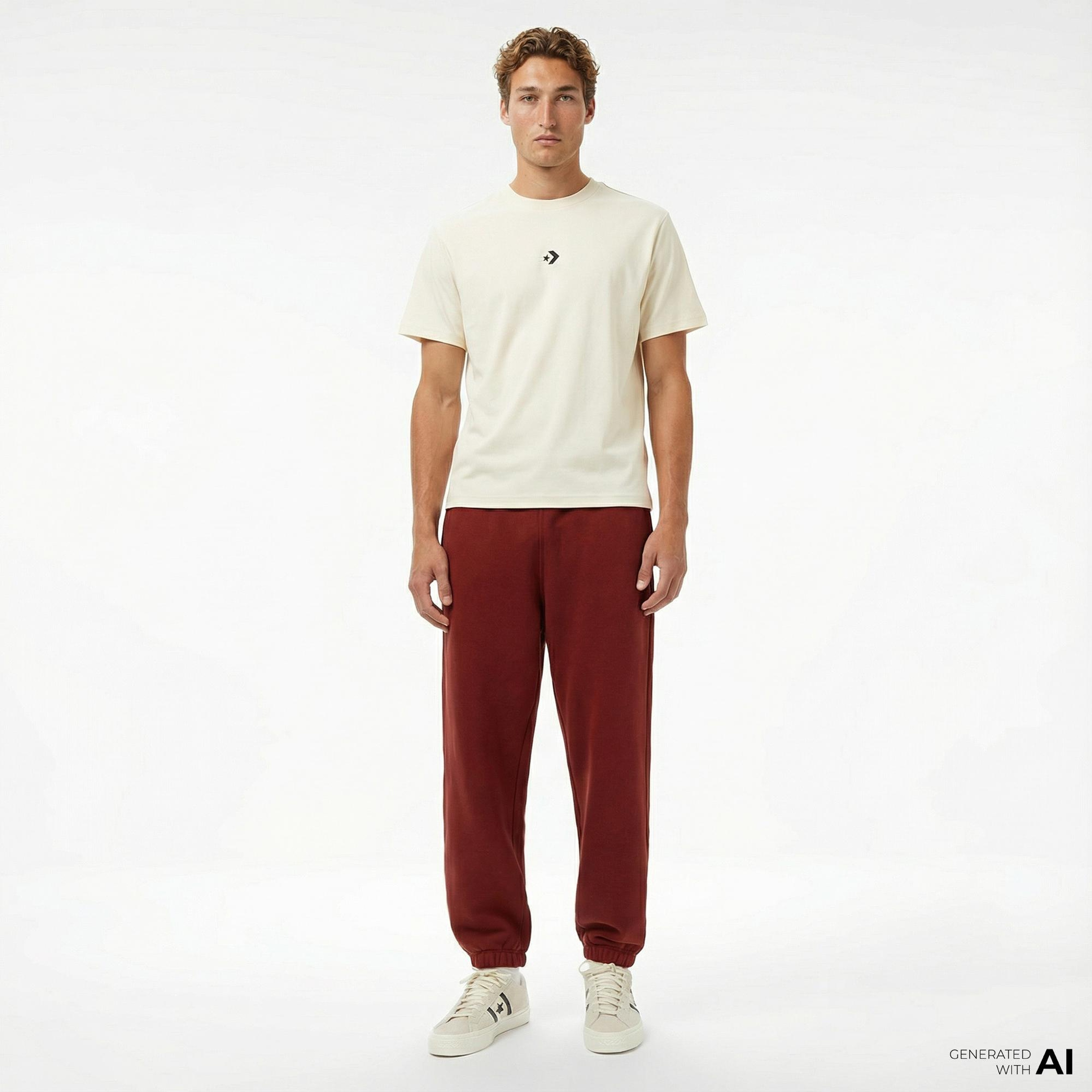 Converse Erkek Bordo Pantolon