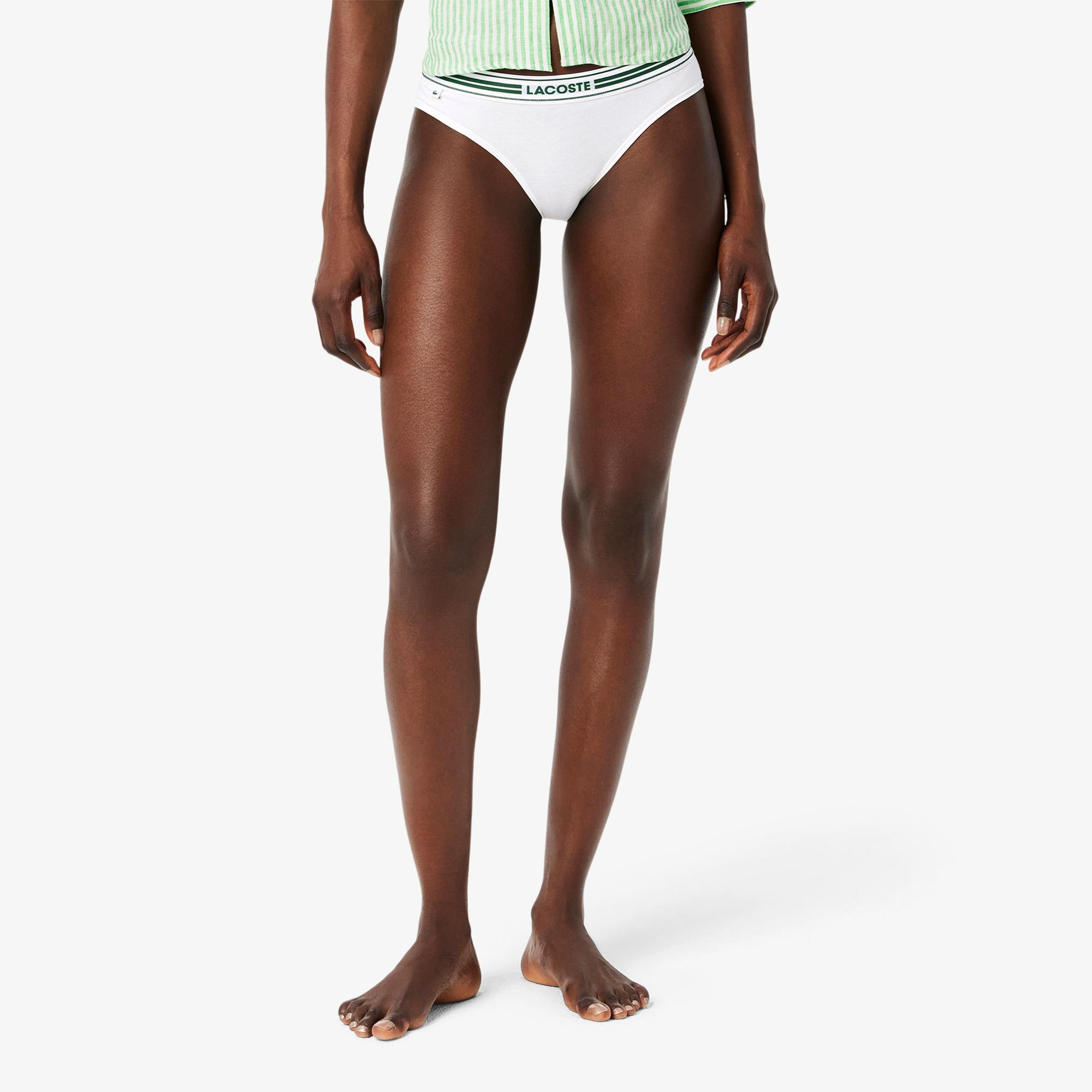 Lacoste Kadın Beyaz Külot