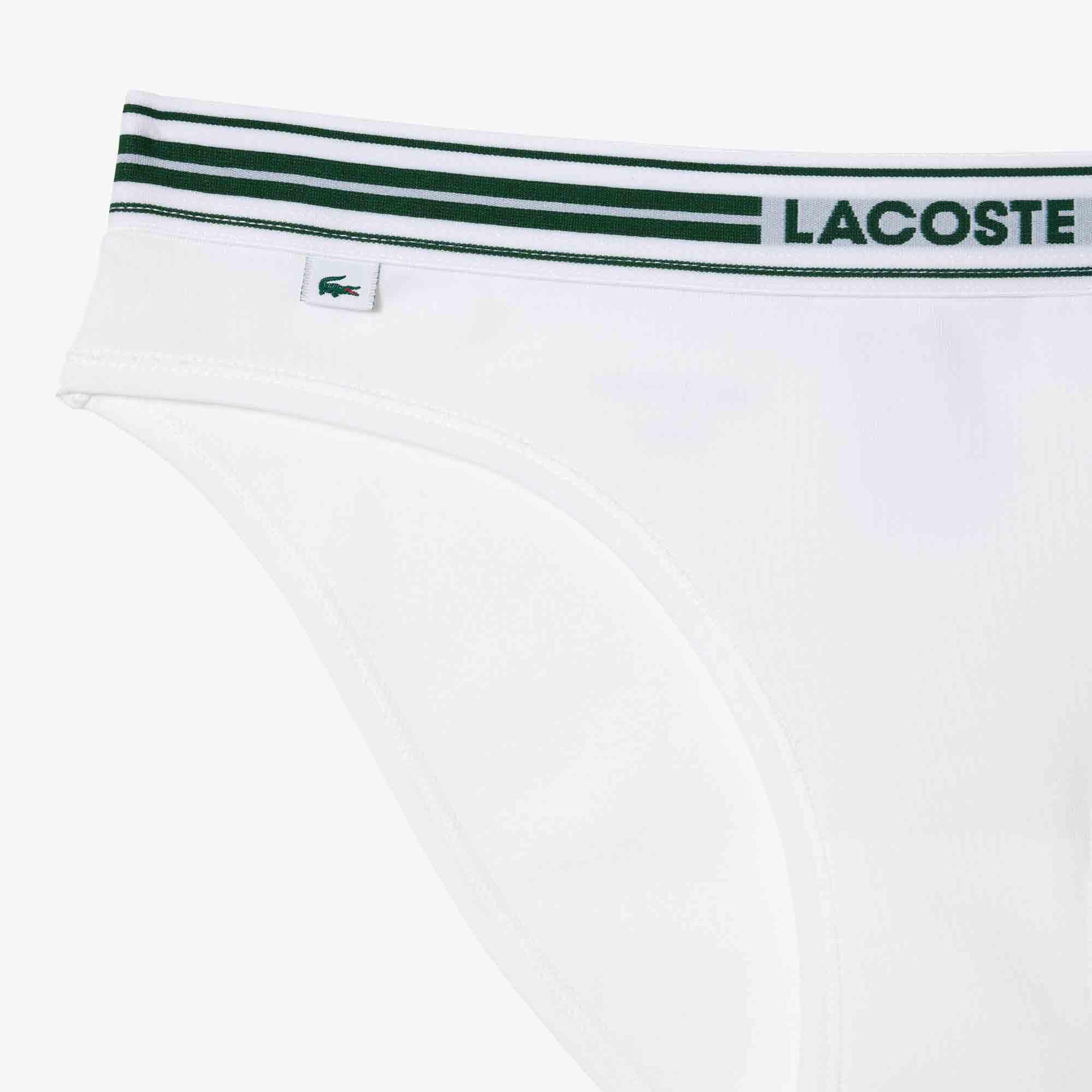 Lacoste Kadın Beyaz Külot
