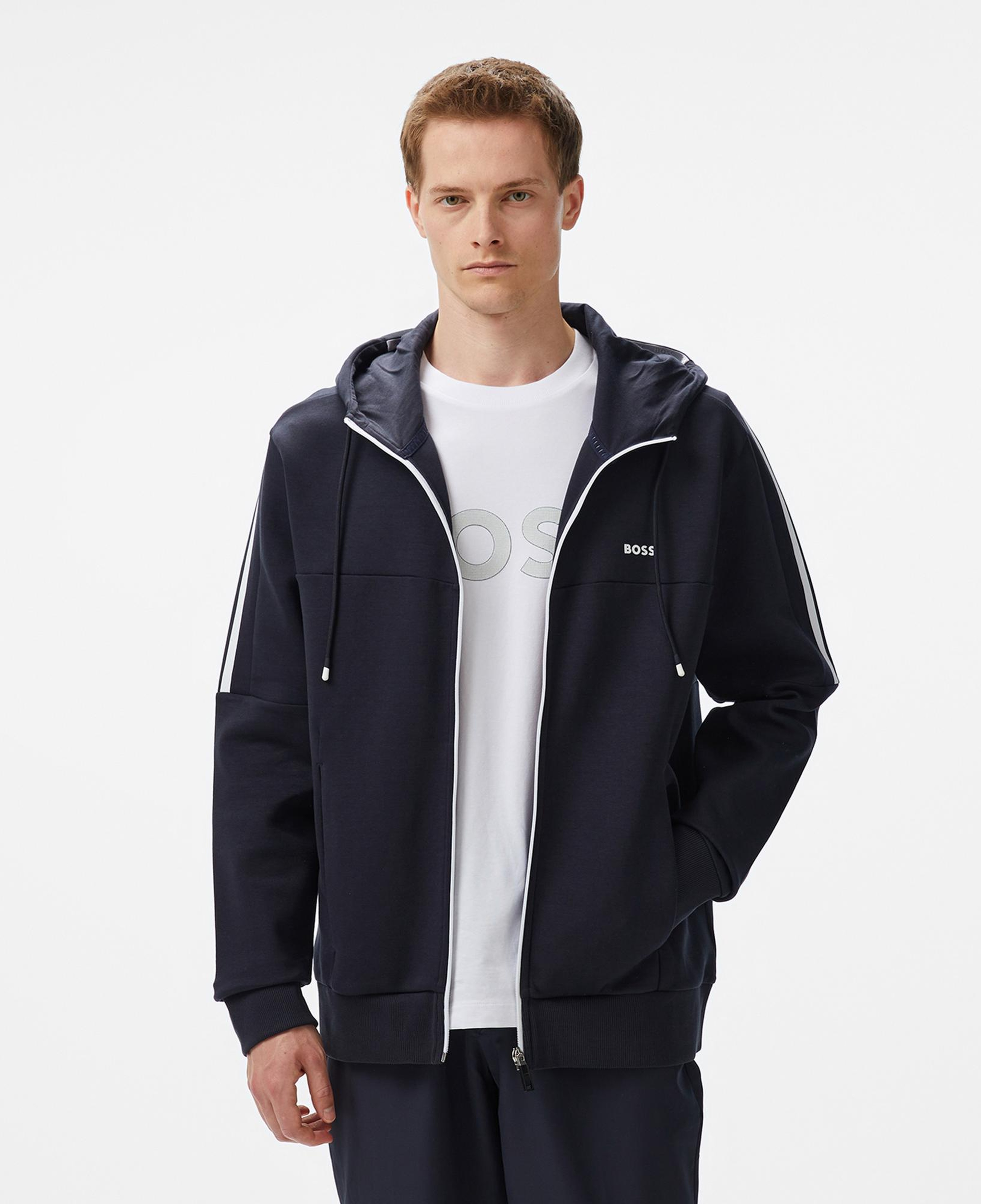 Boss Erkek Mavi Sweatshirt