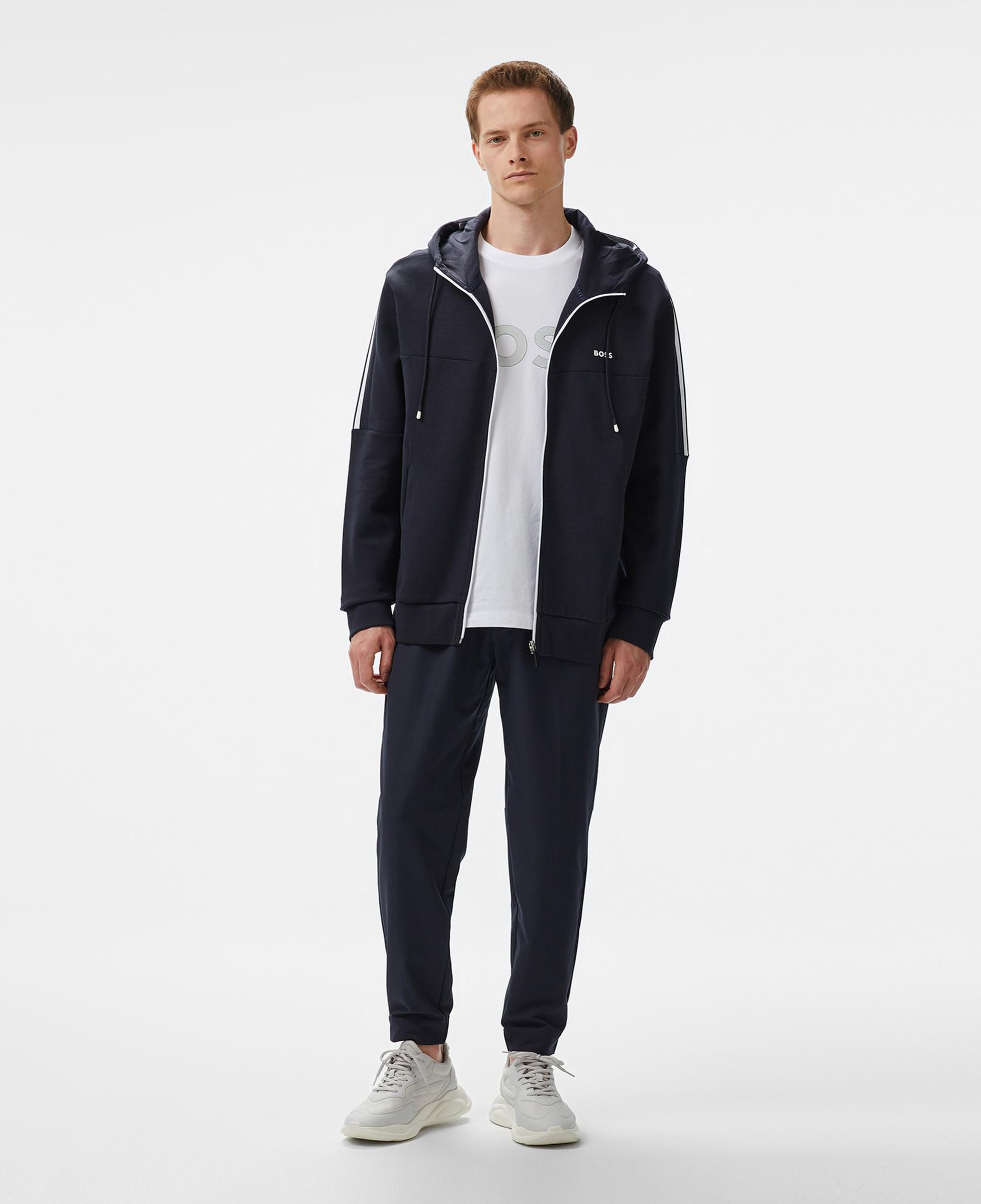 Boss Erkek Mavi Sweatshirt