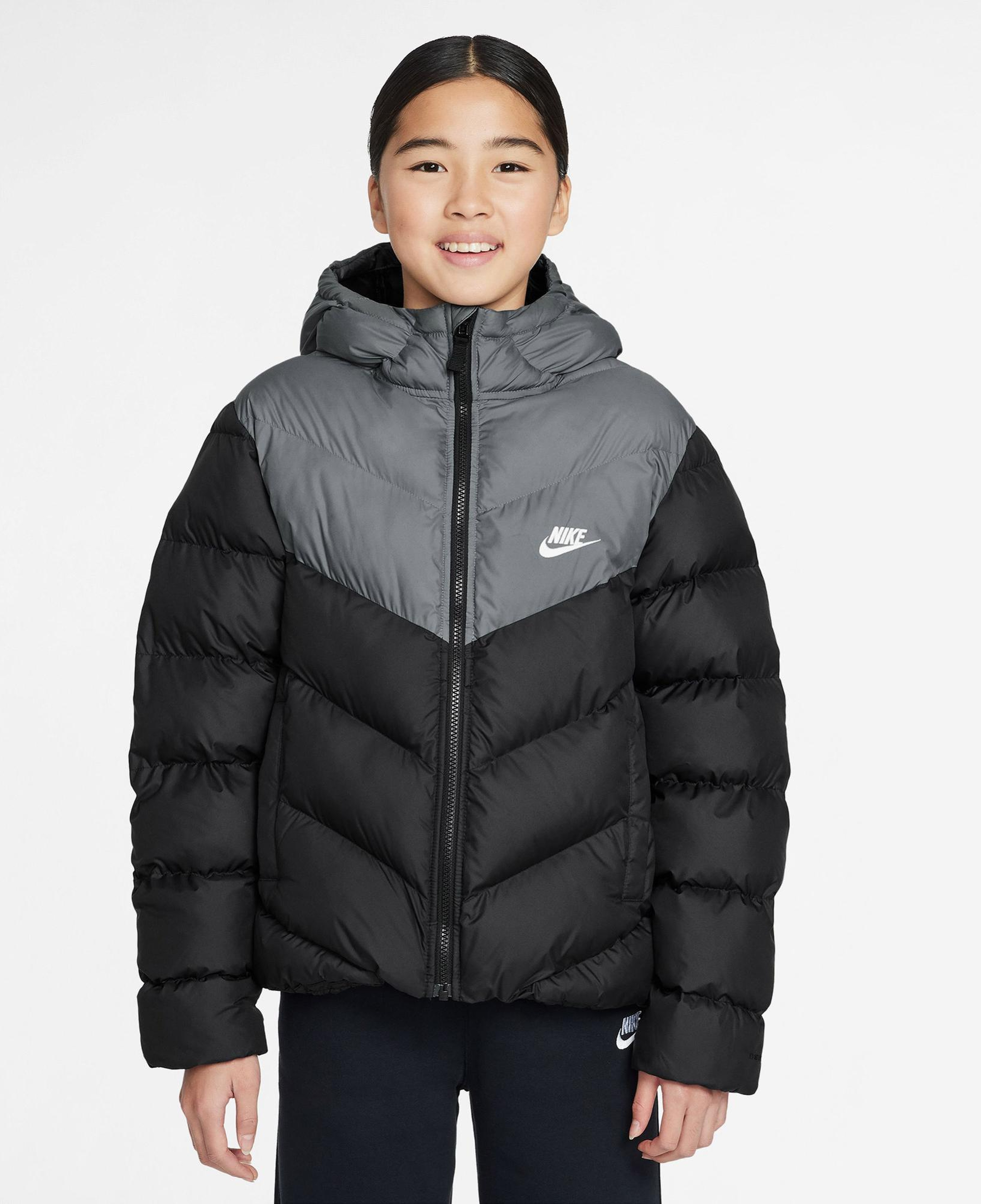 Nike Sportswear All Day Play Puffer Çocuk Siyah Mont