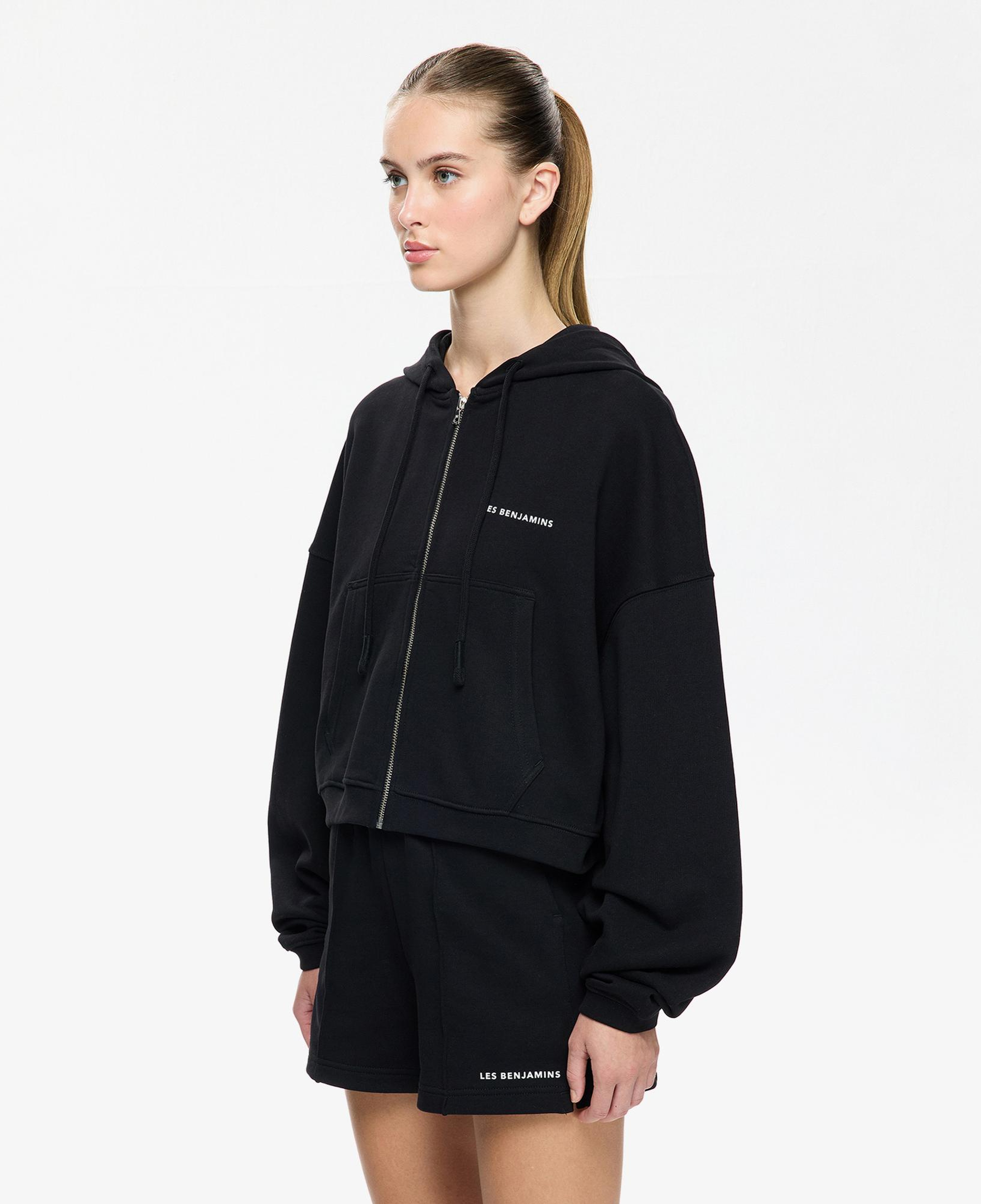 Les Benjamins Kadın Siyah Sweatshirt