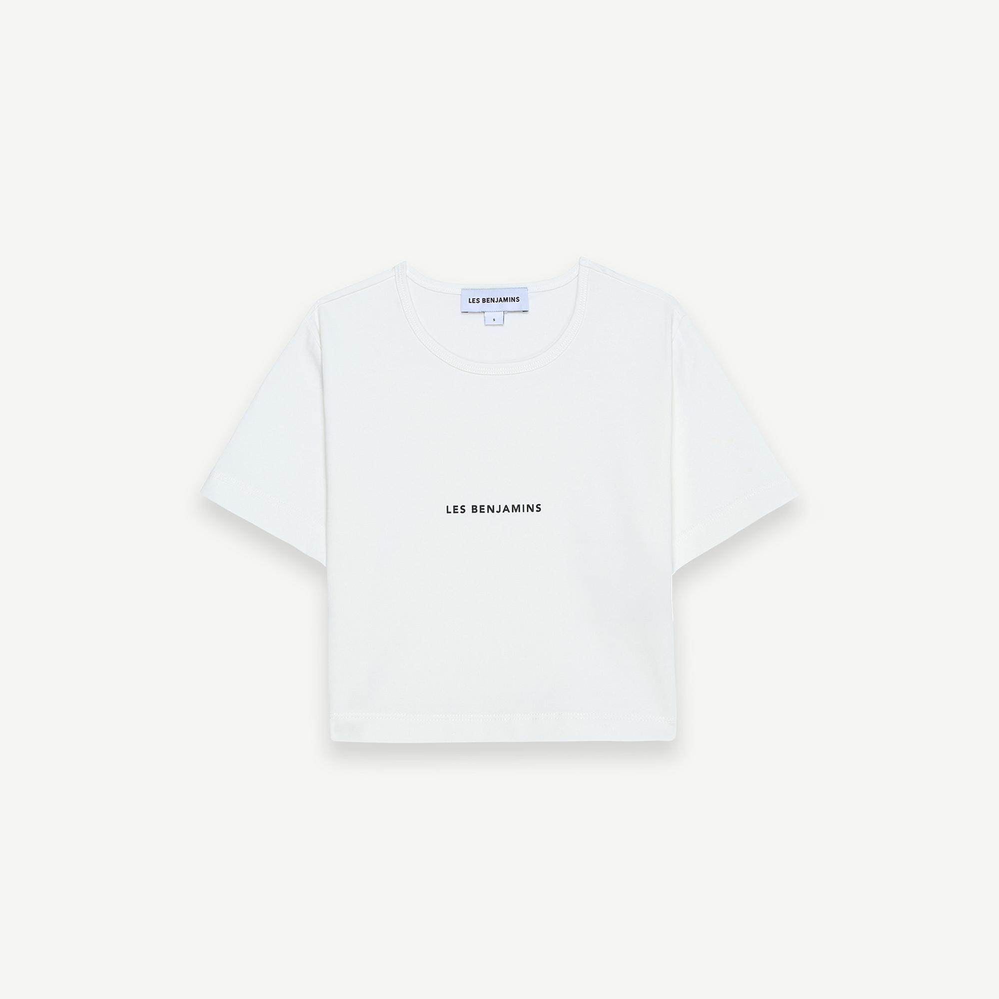 Les Benjamins Kadın Beyaz T-Shirt