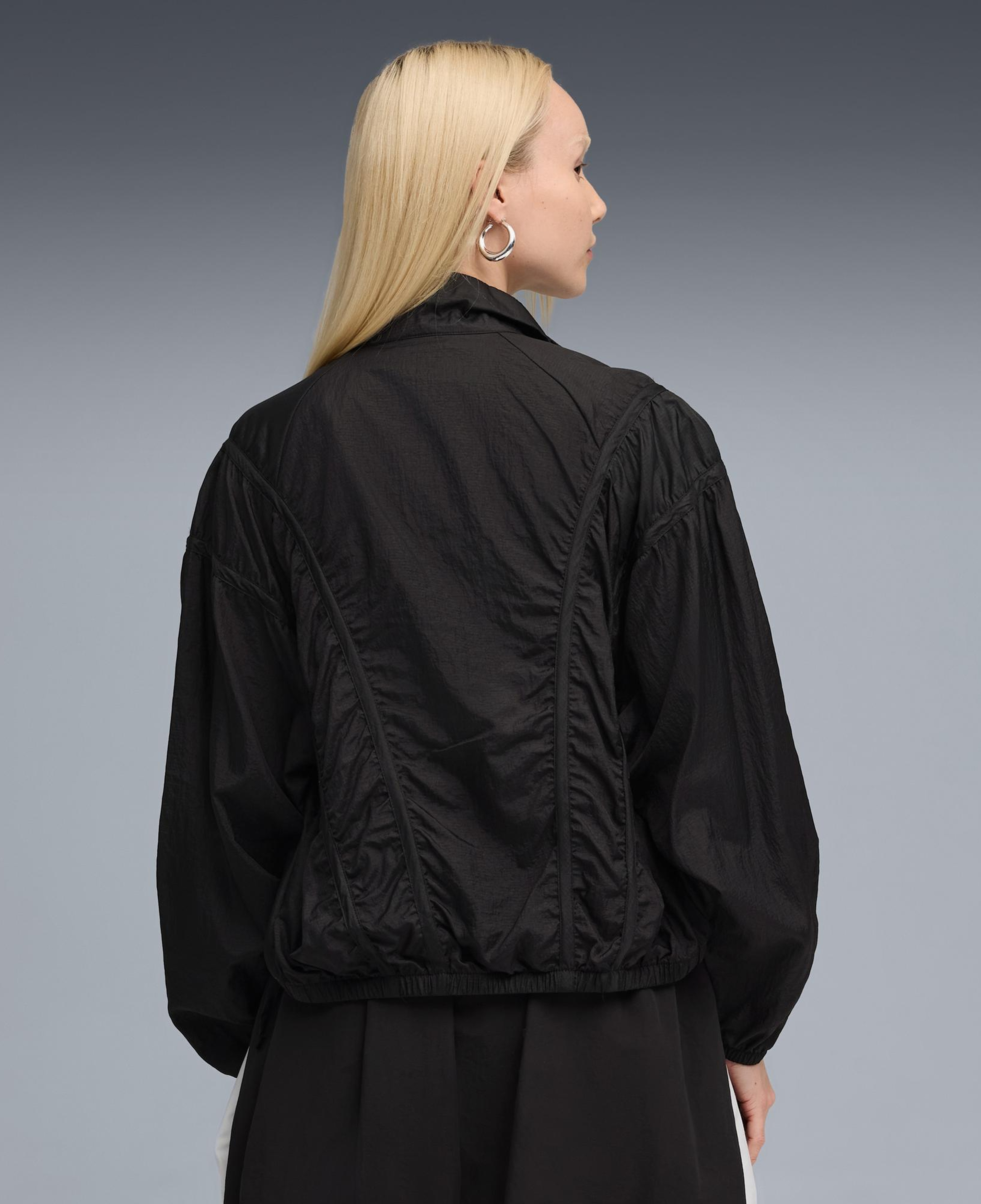 Puma Dare To Oversized Woven Kadın Siyah Ceket