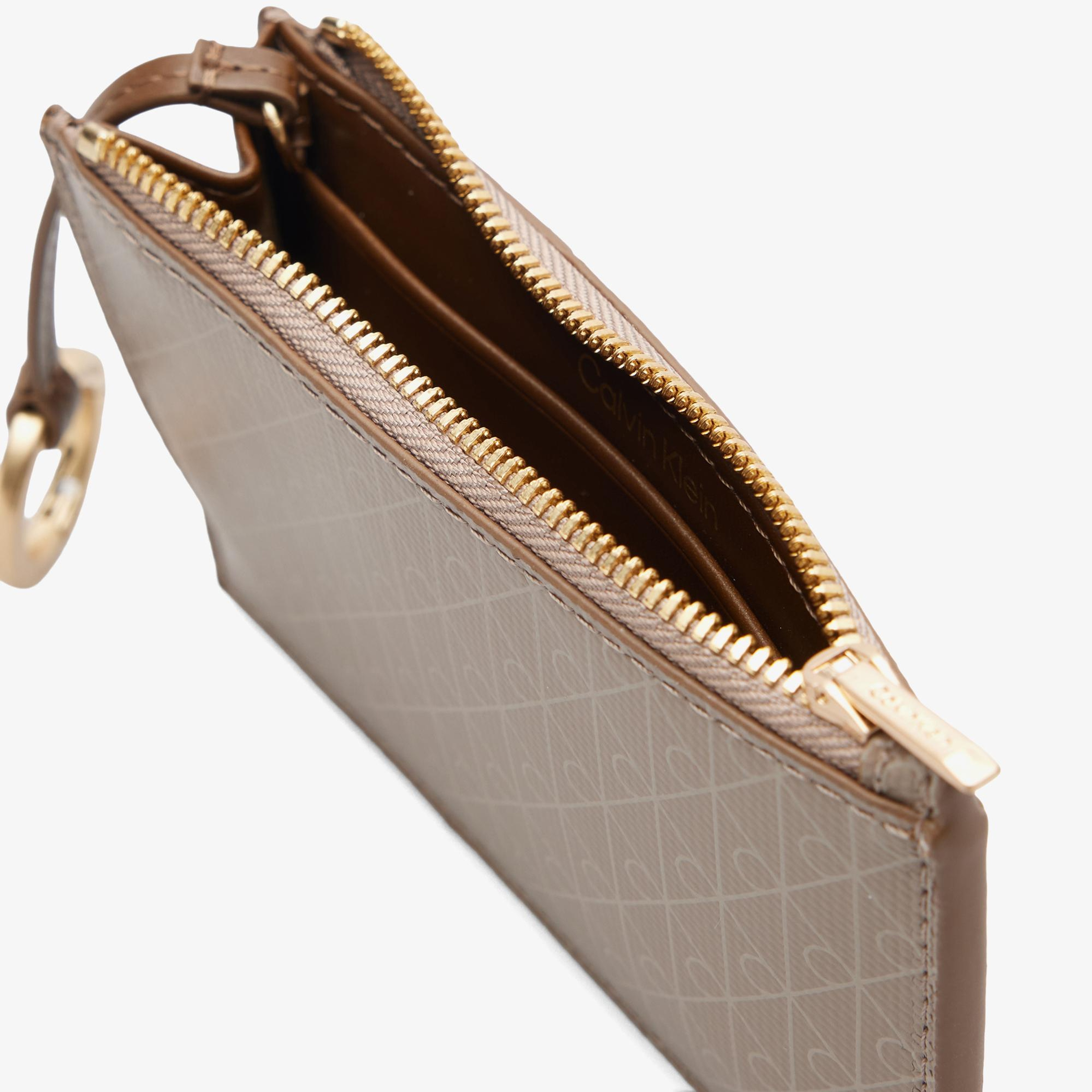 Calvin Klein Emblem Zip Kadın Haki Kartlık