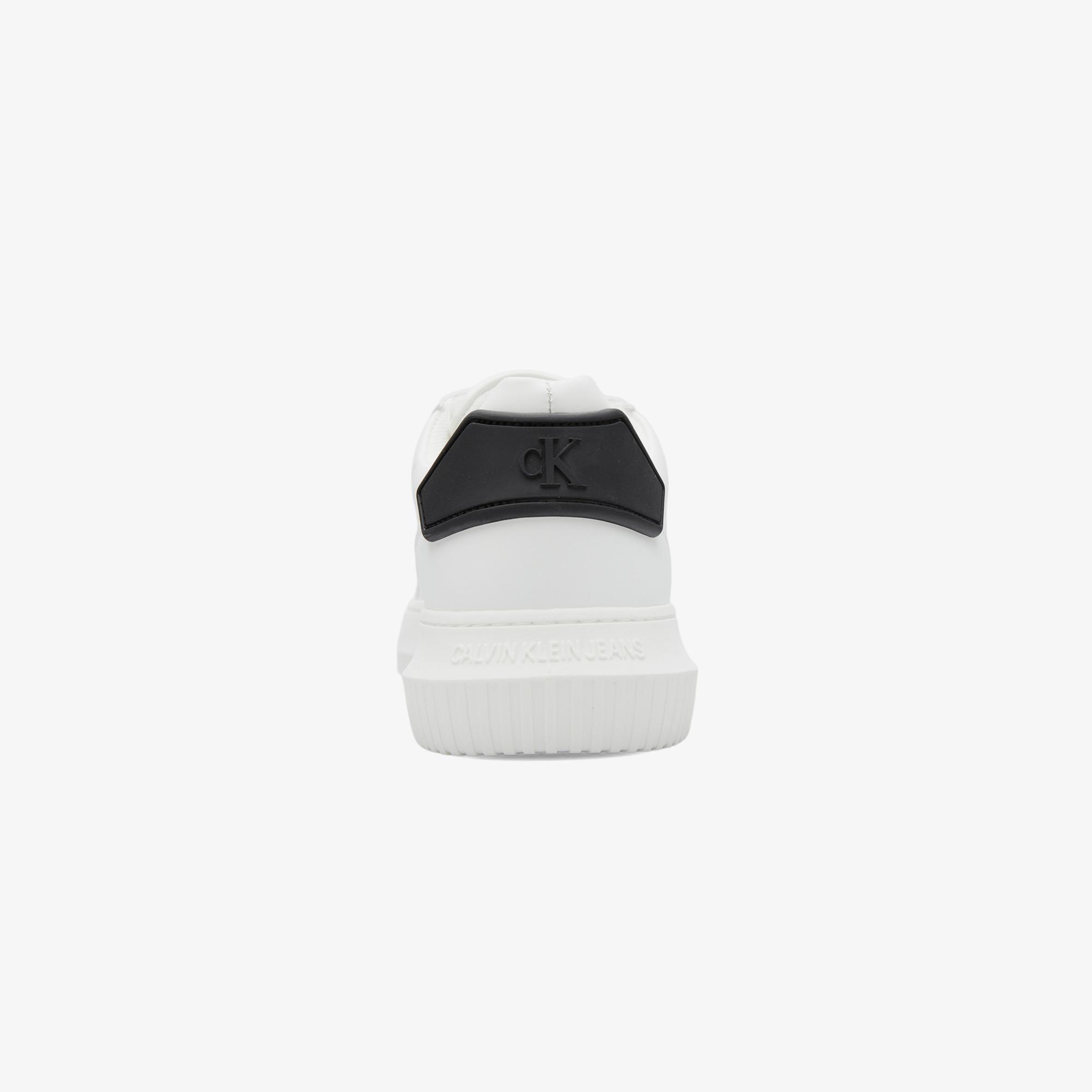 Calvin Klein Chunky Cupsole Patch  Erkek Beyaz Sneaker