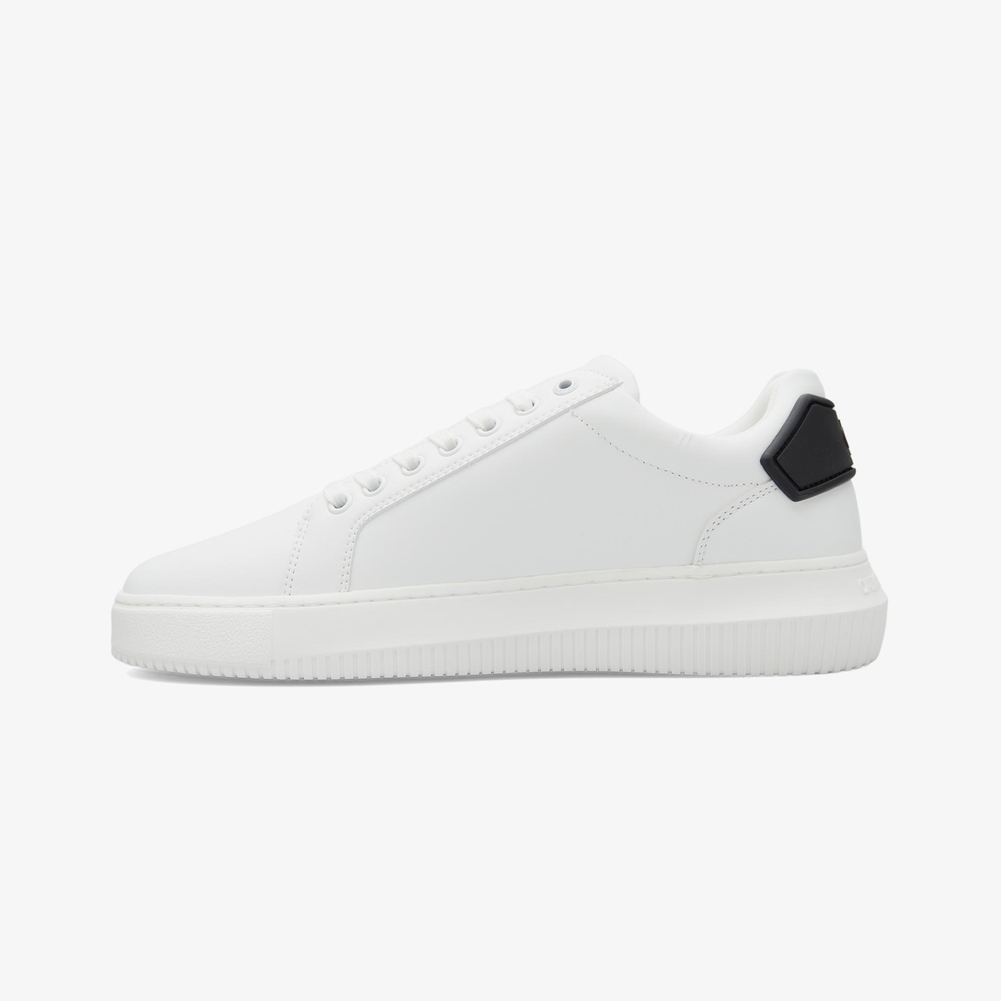 Calvin Klein Chunky Cupsole Patch  Erkek Beyaz Sneaker