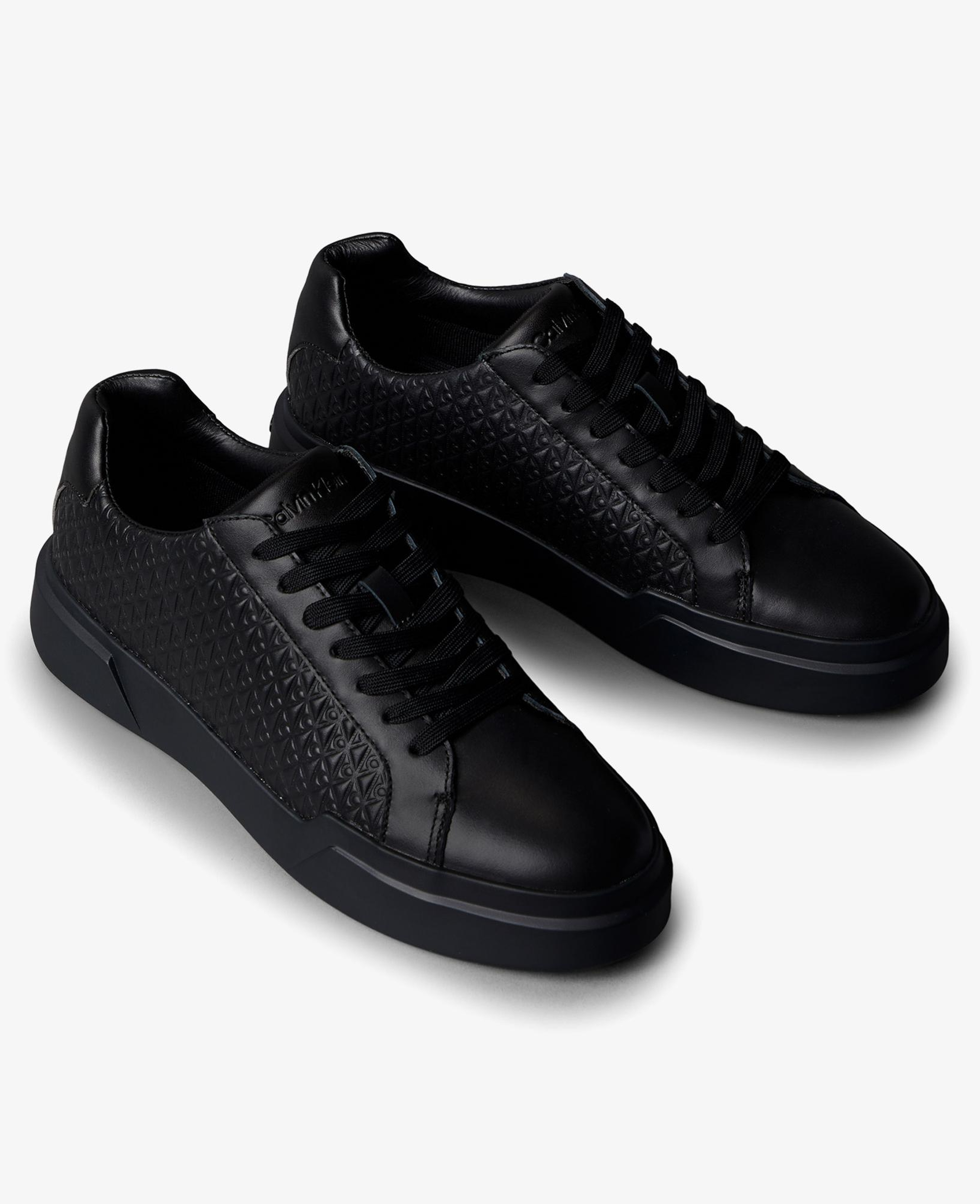 Calvin Klein Chunky Cupsole Lace Up Erkek Siyah Sneaker