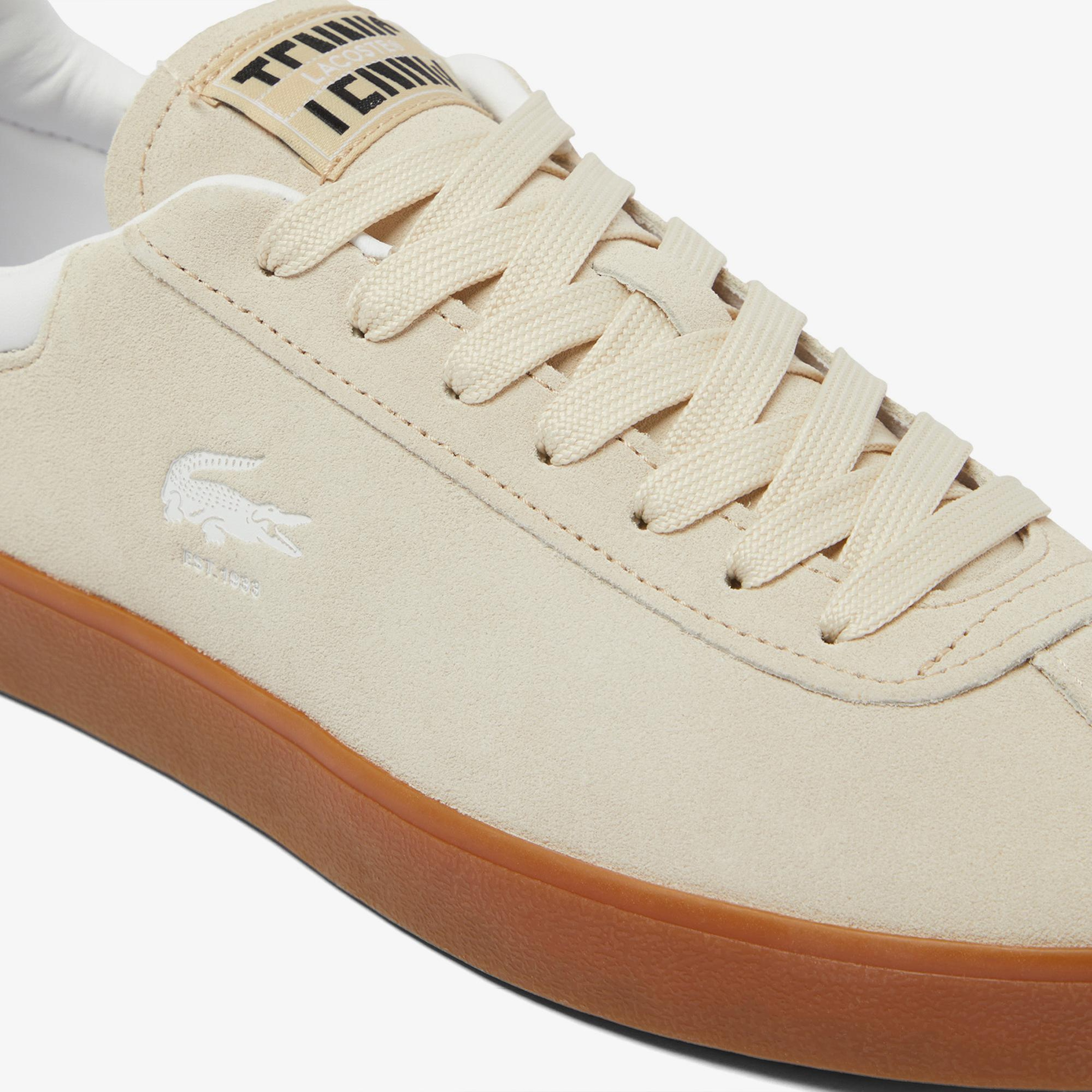 Lacoste Baseshot Erkek Bej Sneaker