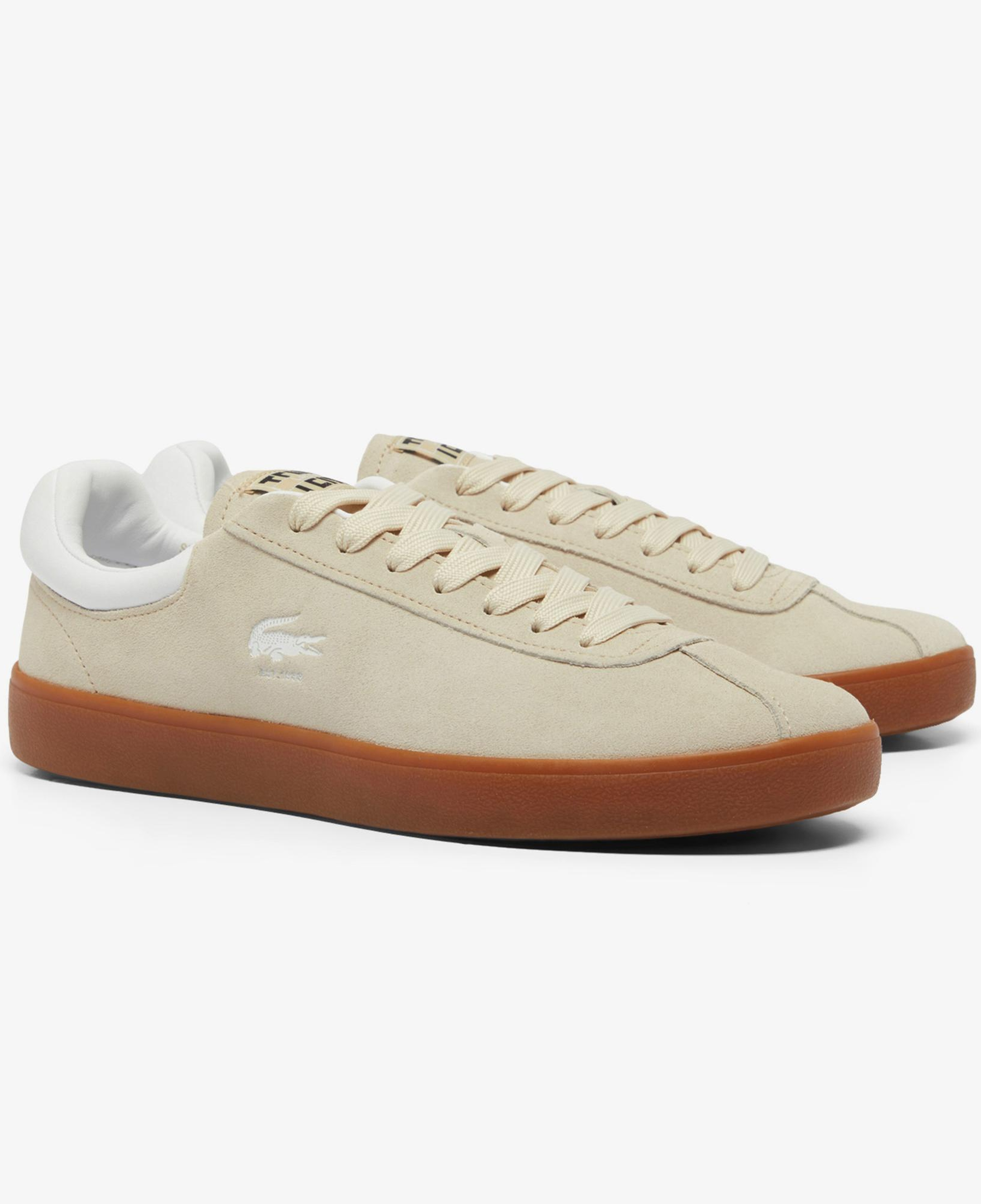 Lacoste Baseshot Erkek Bej Sneaker