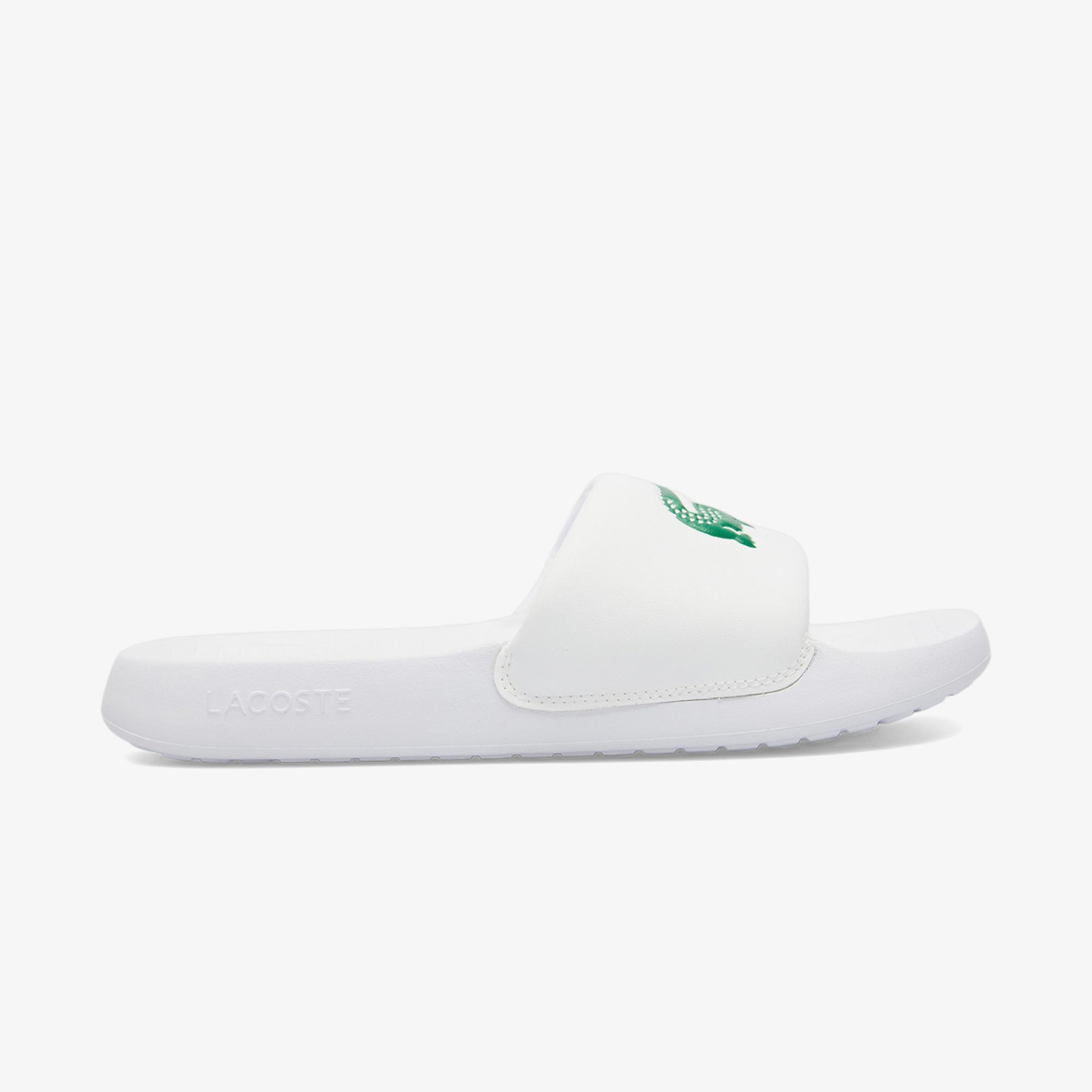 Lacoste Serve Slide Kadın Beyaz Terlik
