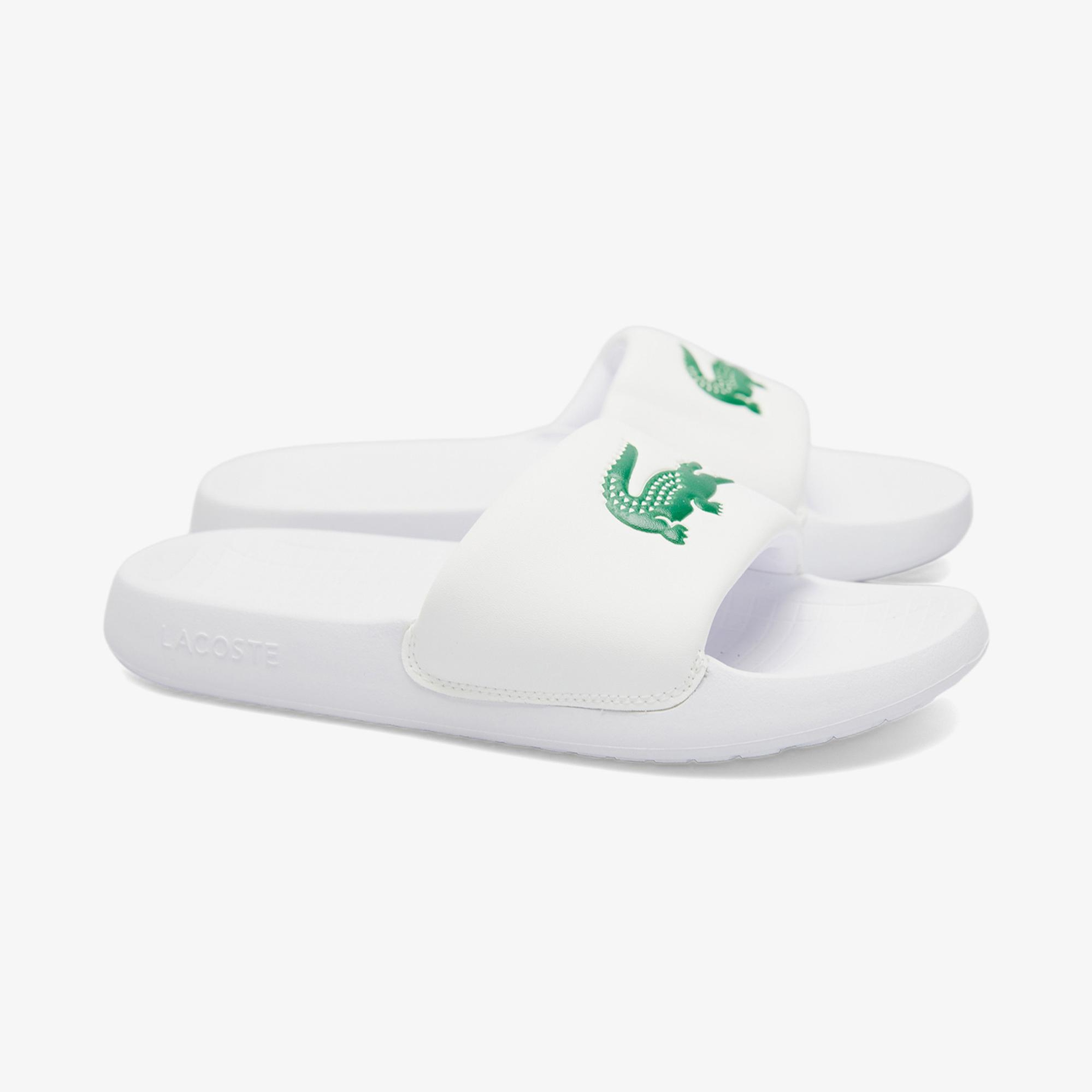Lacoste Serve Slide Kadın Beyaz Terlik