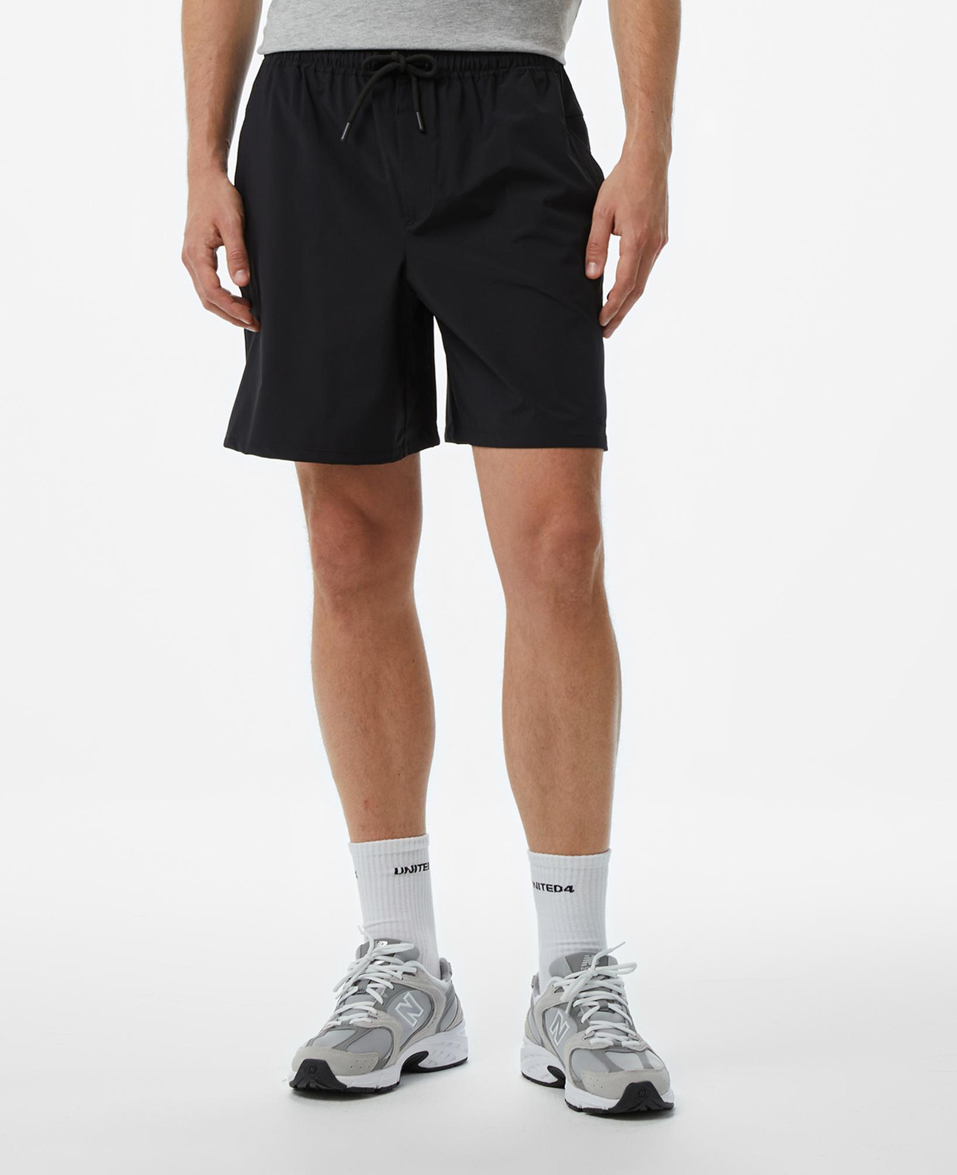 Les Benjamins 412 Erkek Siyah Şort