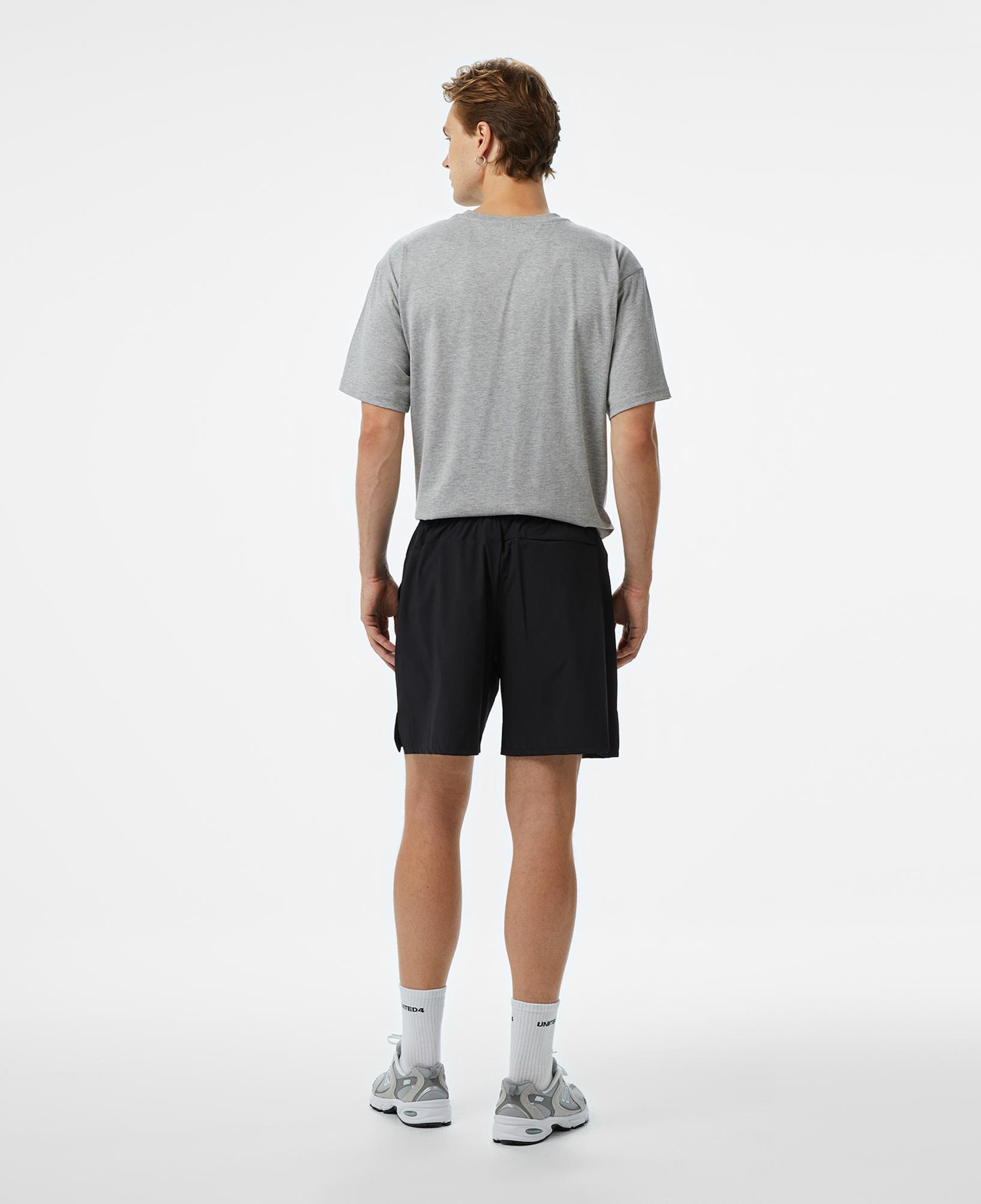 Les Benjamins 412 Erkek Siyah Şort