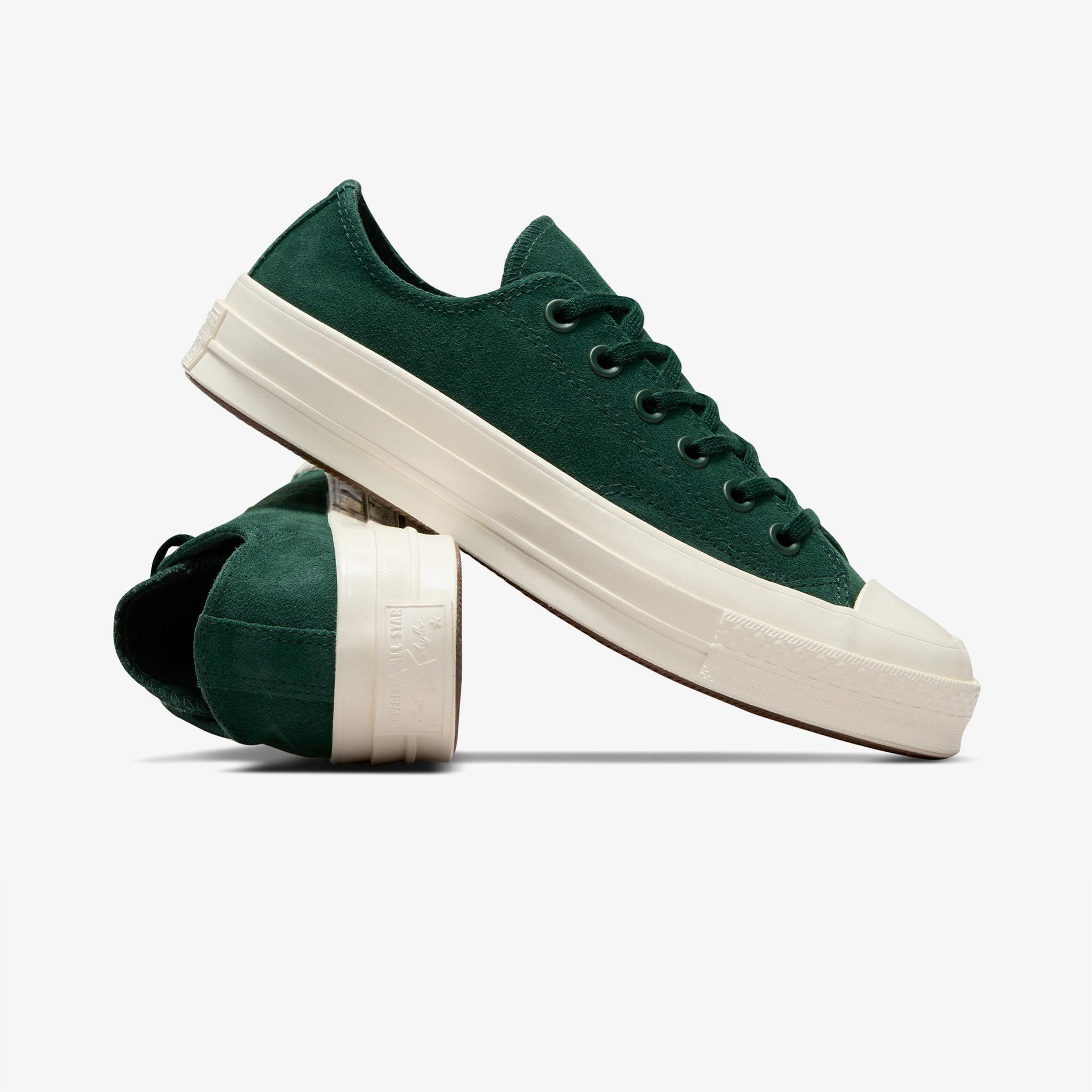 Converse Chuck 70 Unisex Yeşil Süet Sneaker