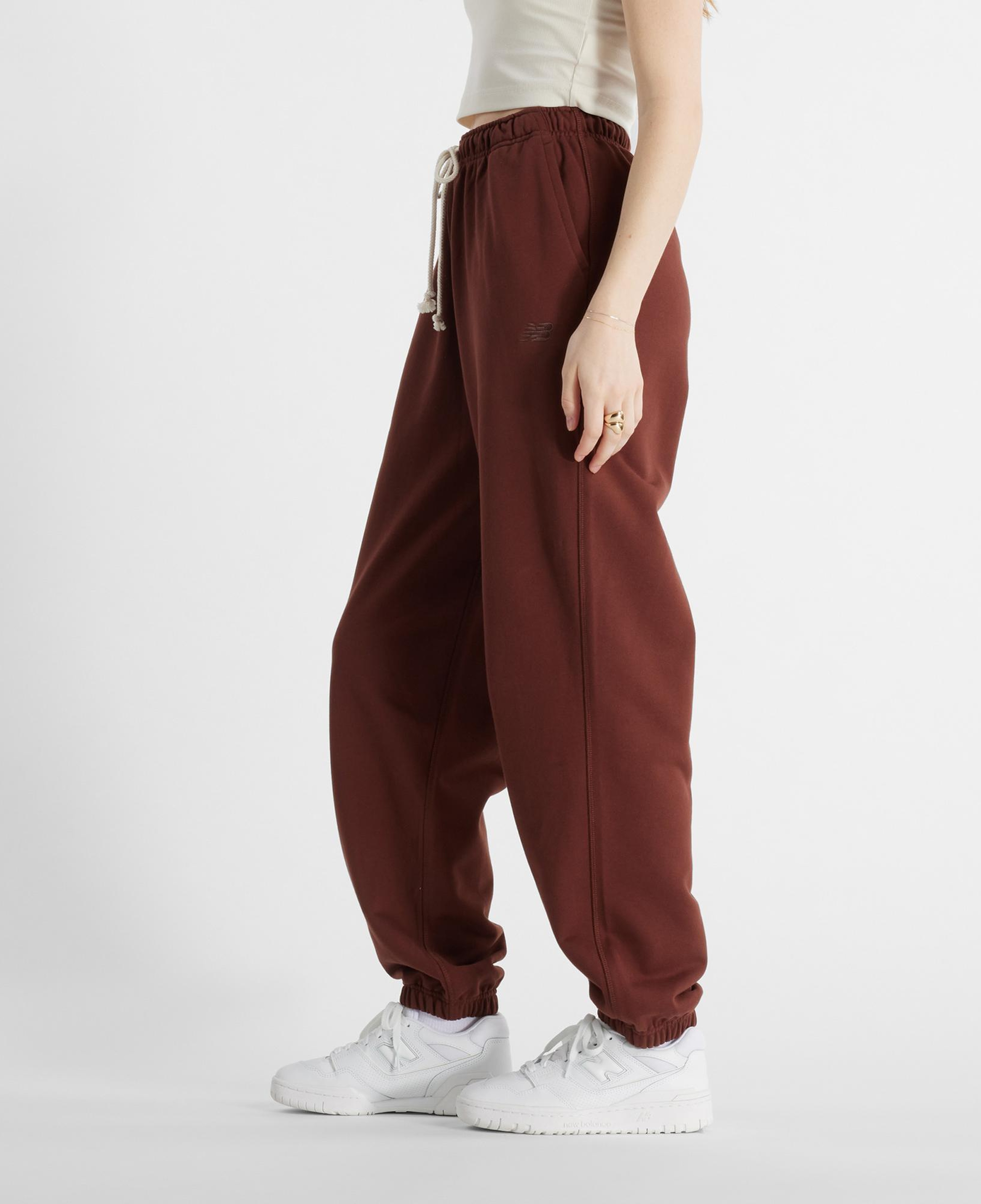 New Balance French Terry Kadın Bordo Eşofman Altı