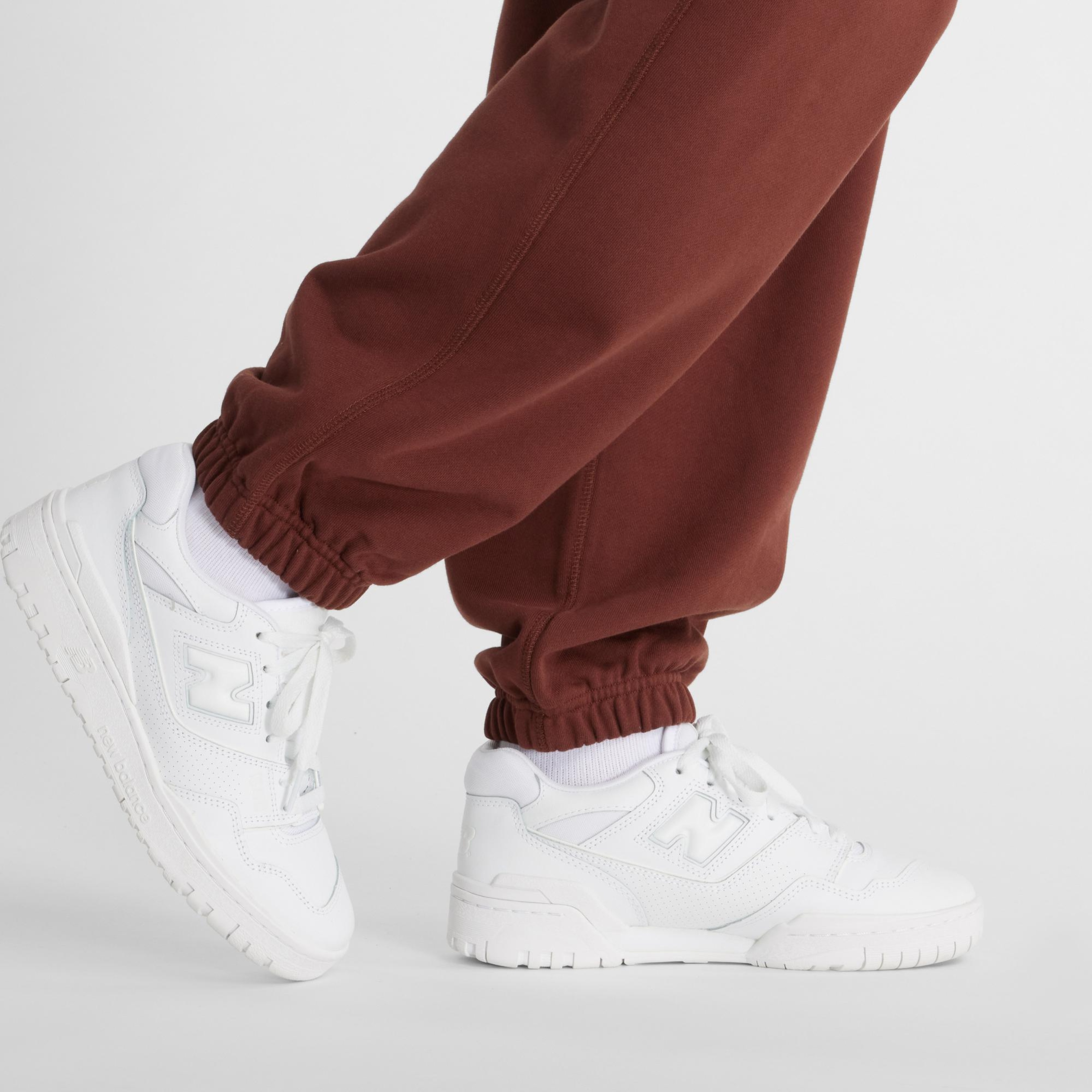 New Balance French Terry Kadın Bordo Eşofman Altı