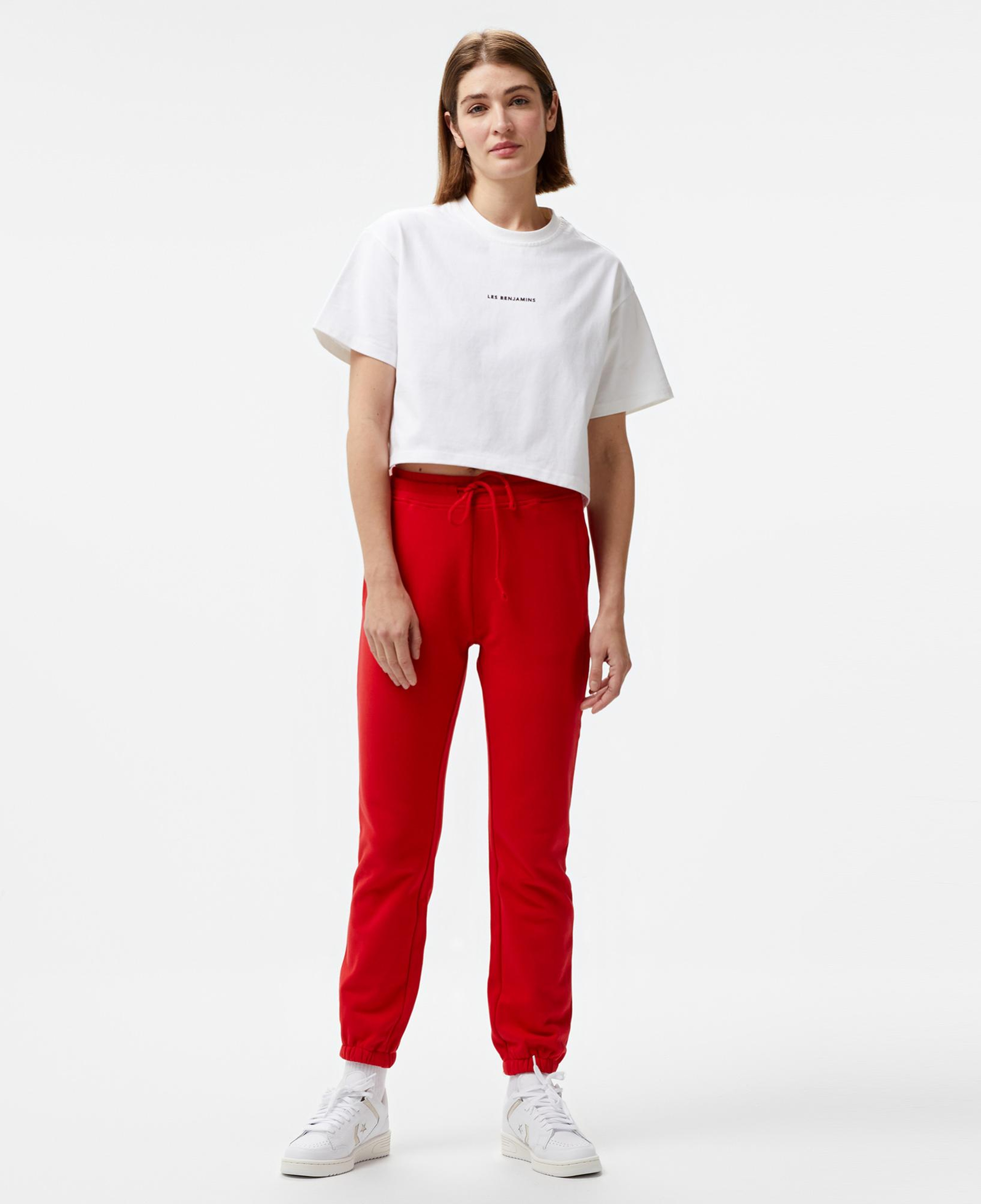 Les Benjamins 302 Kadın Kırmızı Eşofman Altı